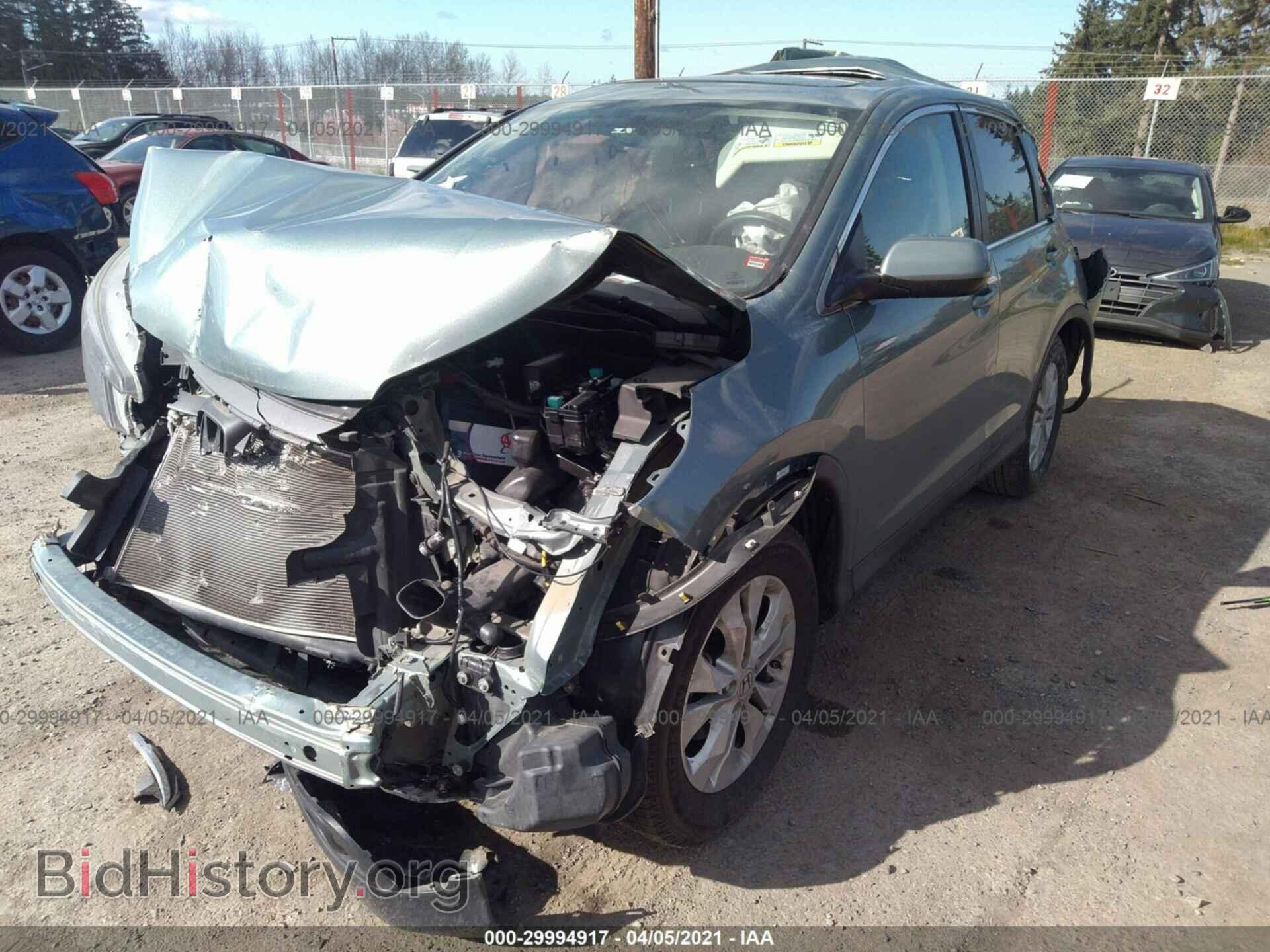 2012 HONDA CR-V - VIN: 2HKRM3H57CH503707 - Фото 2