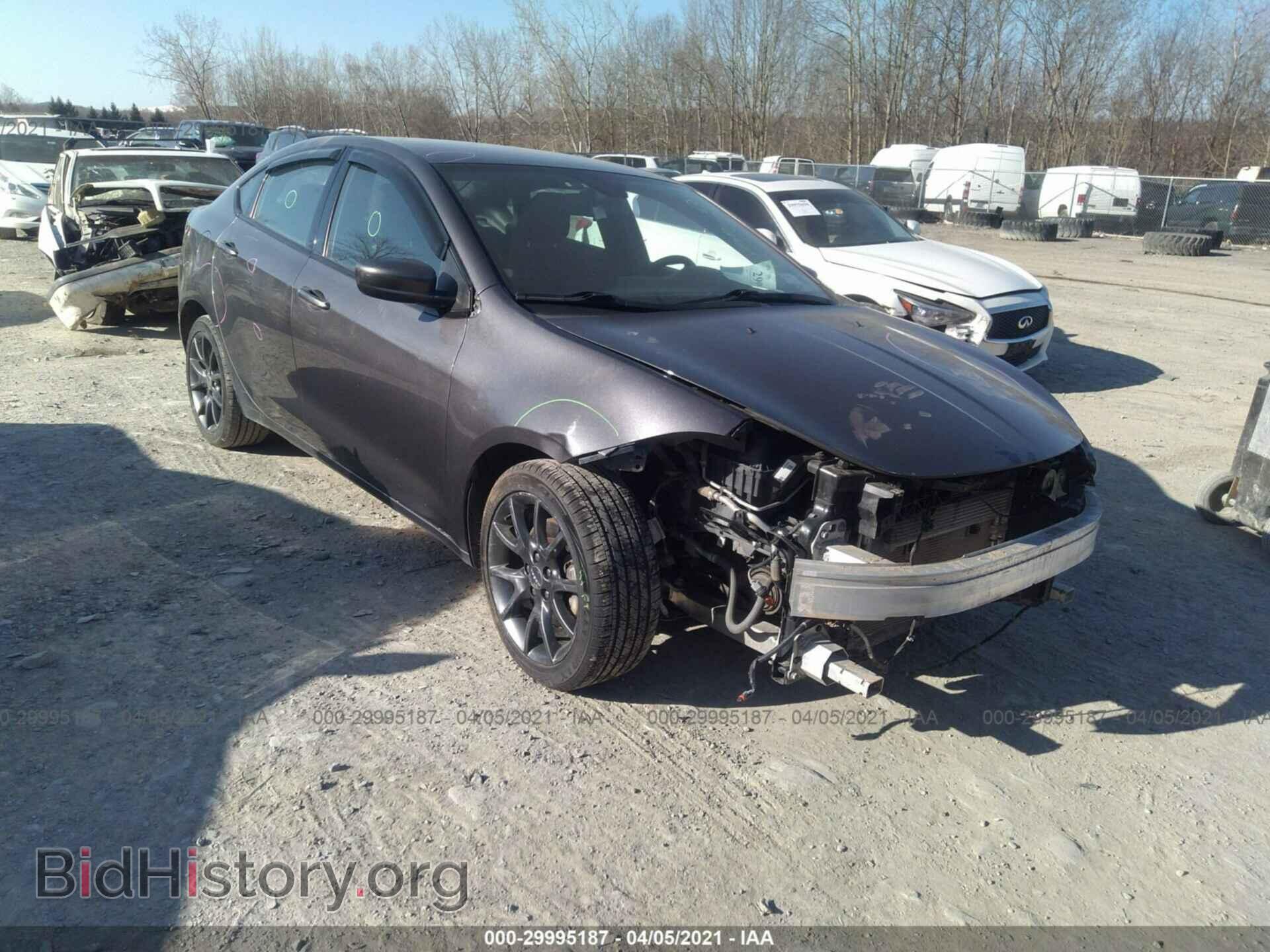Photo 1C3CDFBB3FD316162 - DODGE DART 2015