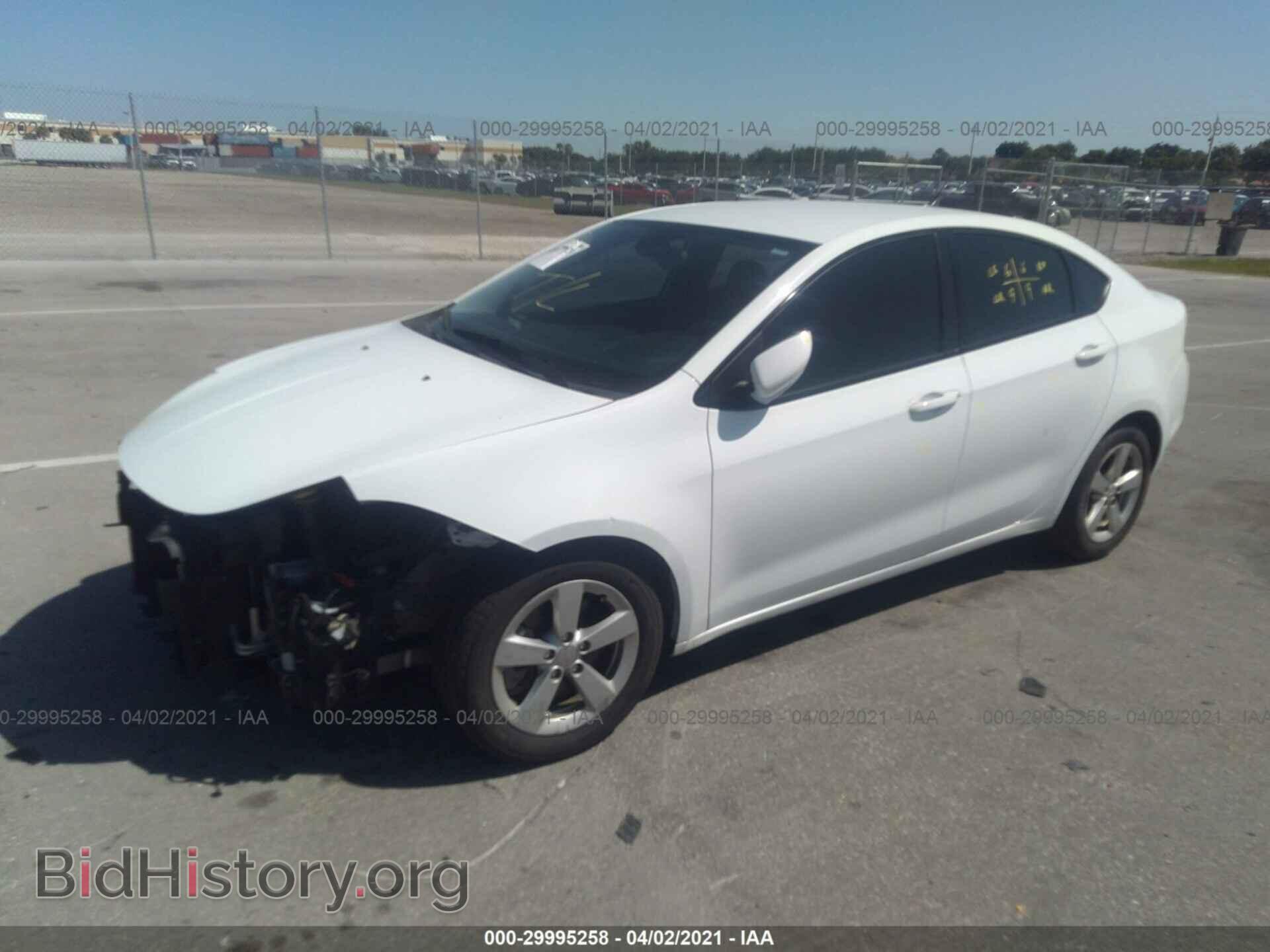 2015 DODGE DART - VIN: 1C3CDFBB8FD146168 - Фото 2