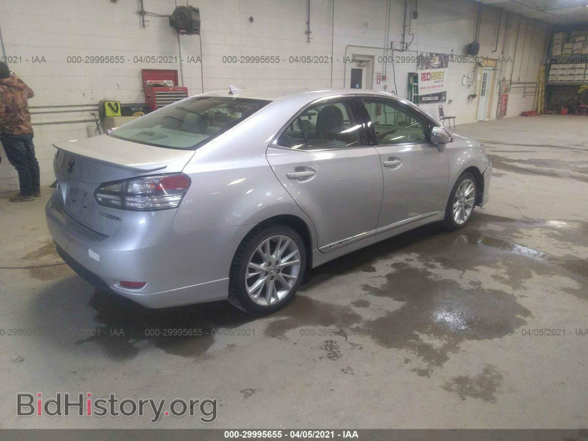 2010 LEXUS HS 250H - VIN: JTHBB1BA0A2024933 - Фото 4
