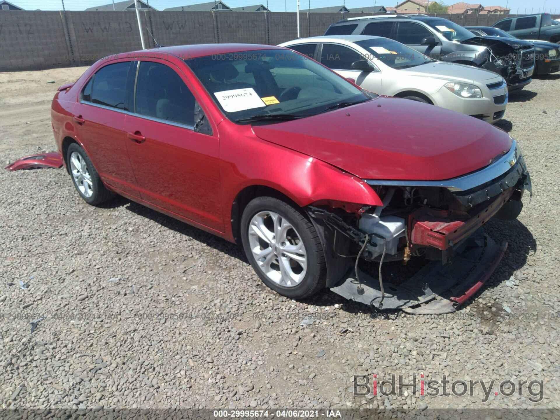 Photo 3FAHP0HA7CR181538 - FORD FUSION 2012