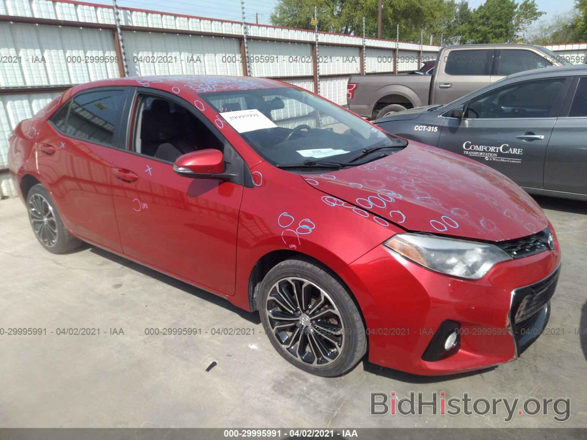 Photo 5YFBURHE5FP257557 - TOYOTA COROLLA 2015