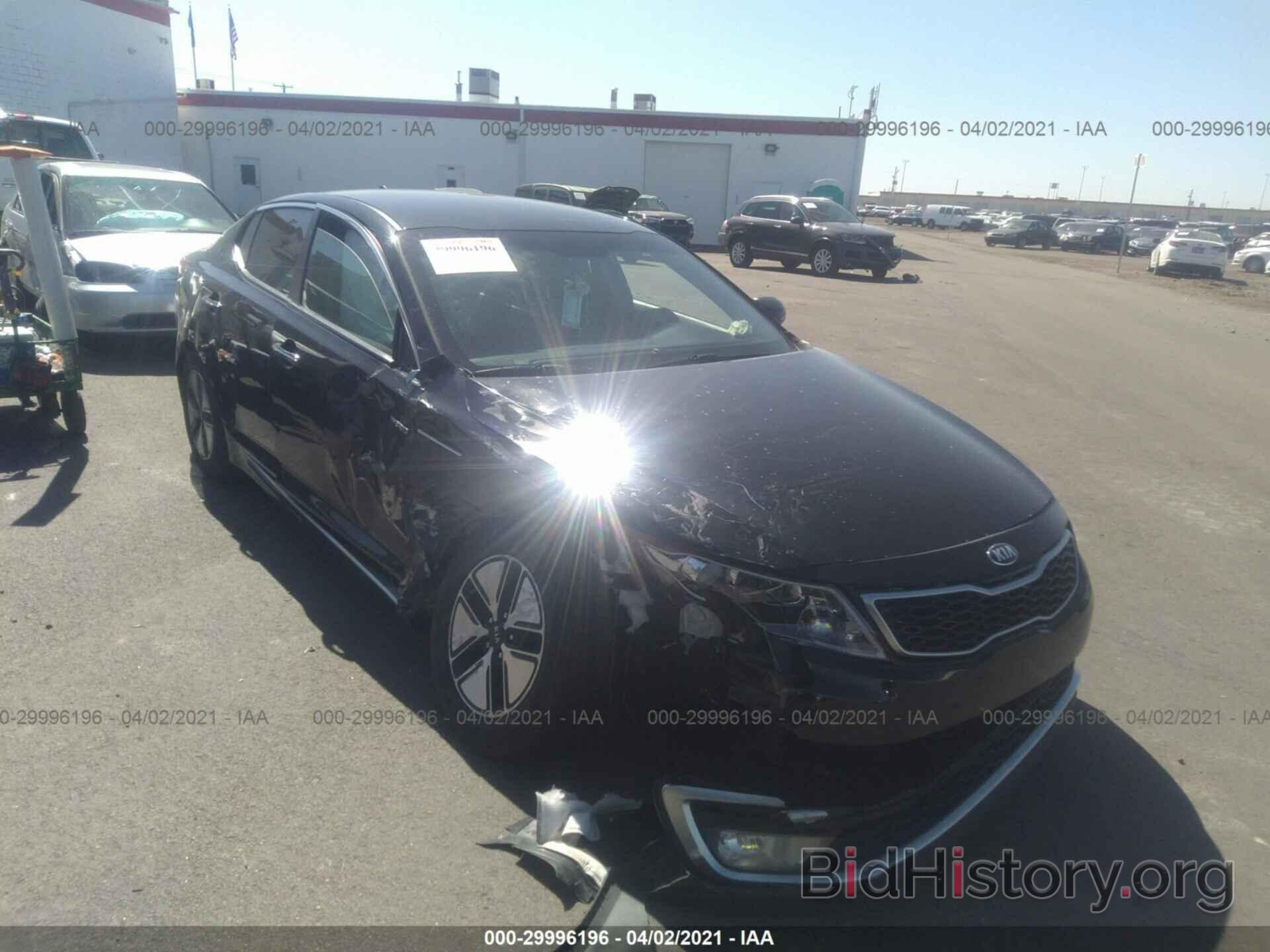 Photo KNAGM4AD9D5038862 - KIA OPTIMA HYBRID 2013