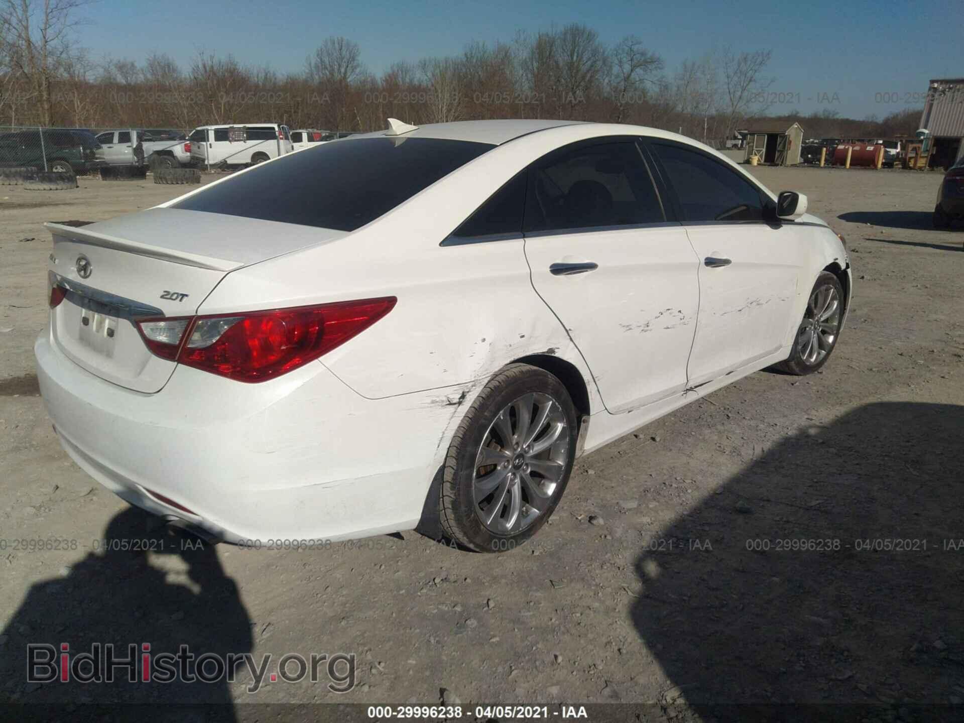 2012 HYUNDAI SONATA - VIN: 5NPEC4AB4CH459074 - Фото 4