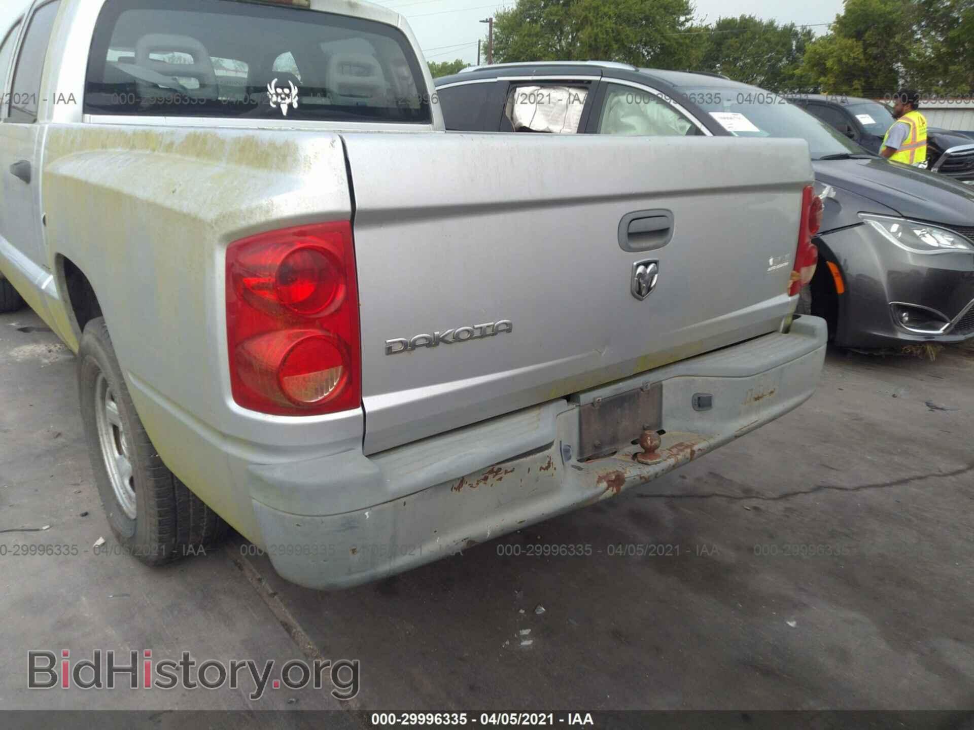 2006 DODGE DAKOTA - VIN: 1D7HE28K76S545587 - Фото 6