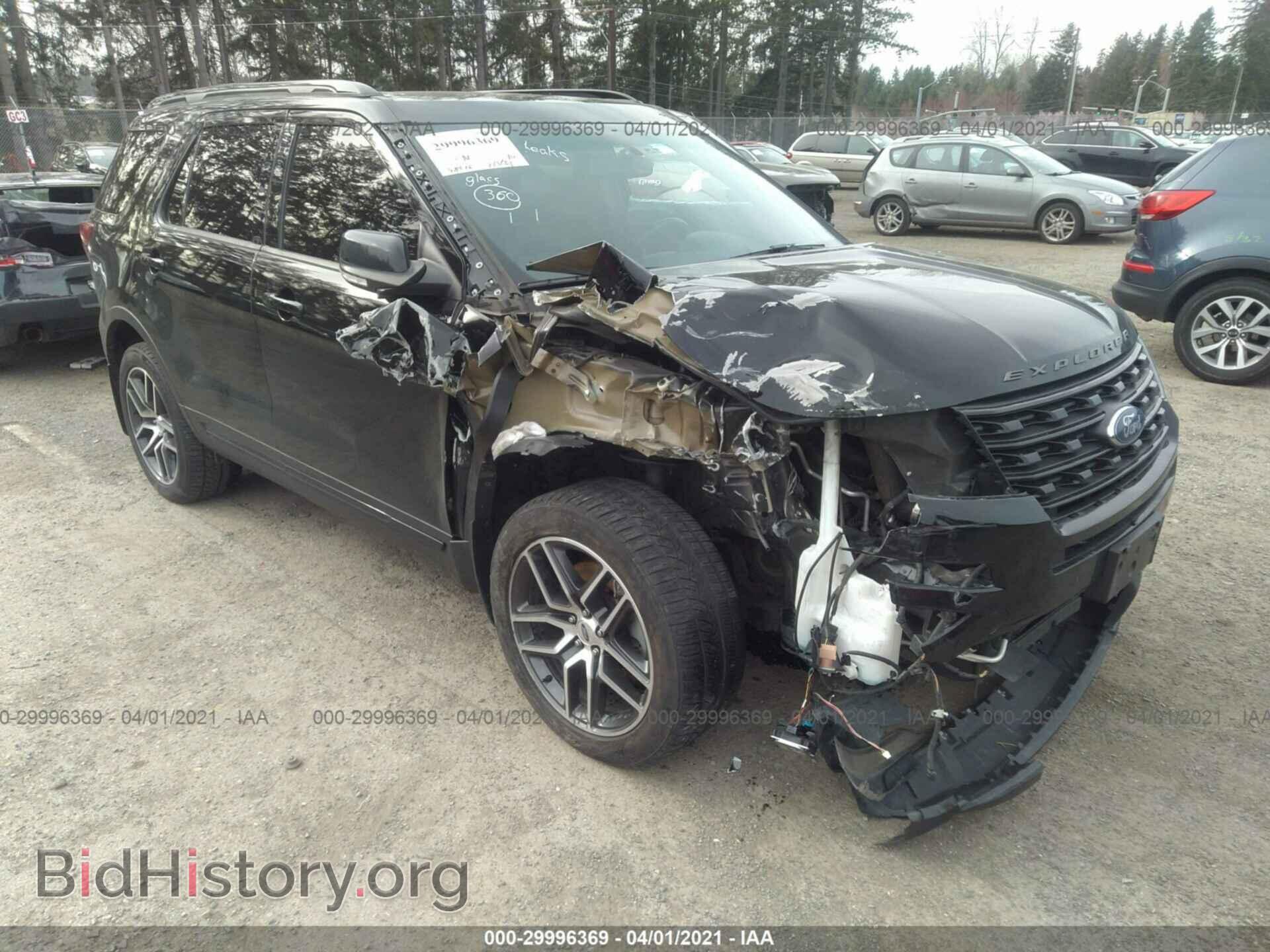 Фотография 1FM5K8GT9GGC58397 - FORD EXPLORER 2016