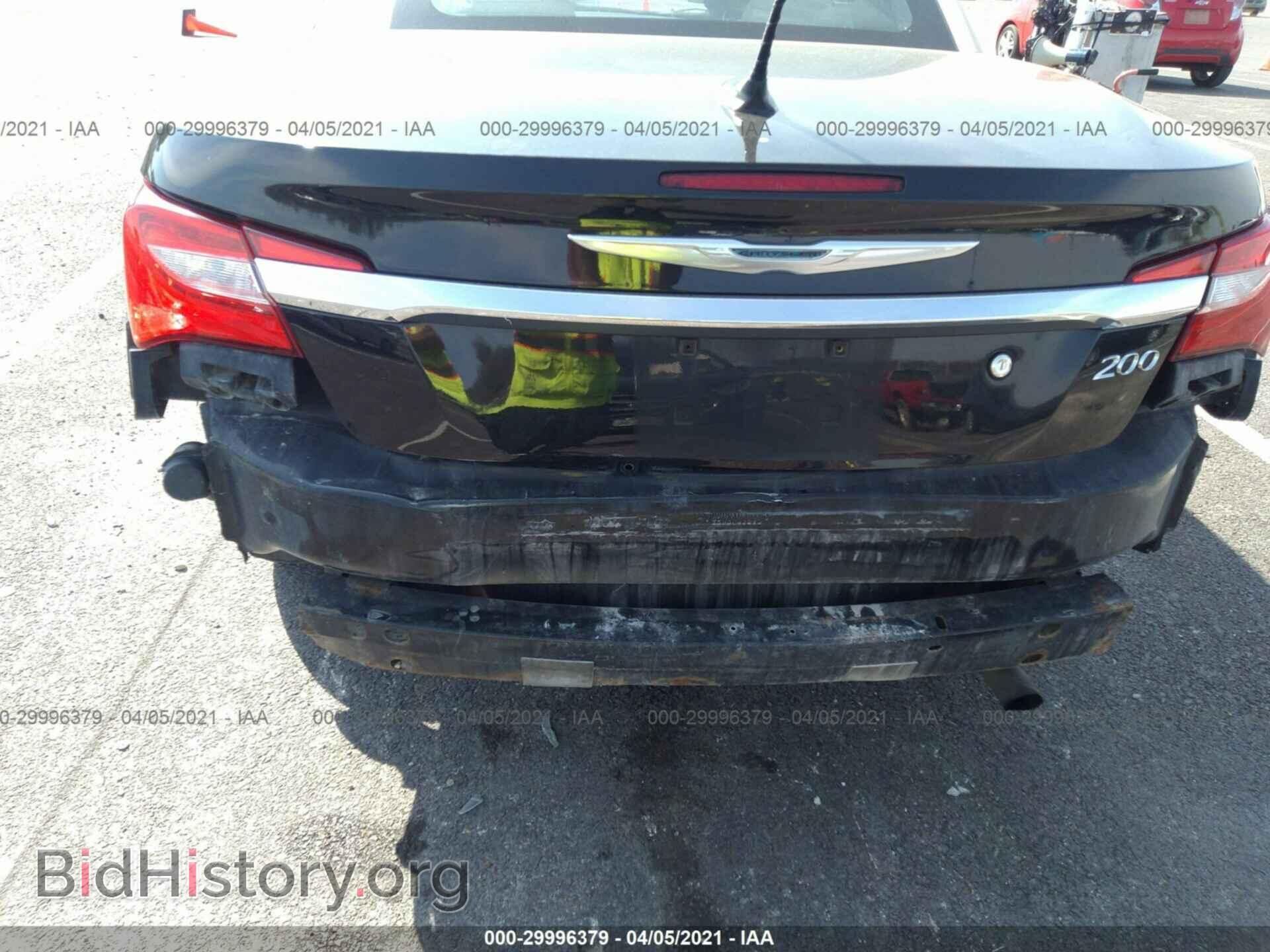 2013 CHRYSLER 200 - VIN: 1C3BCBEB3DN511771 - Фото 6