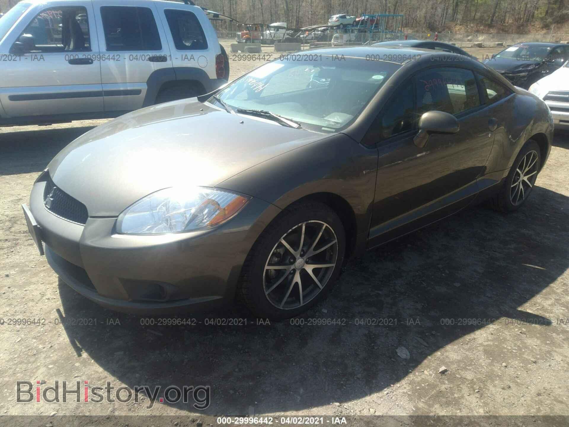 2011 MITSUBISHI ECLIPSE - VIN: 4A31K5DF4BE001004 - Фото 2