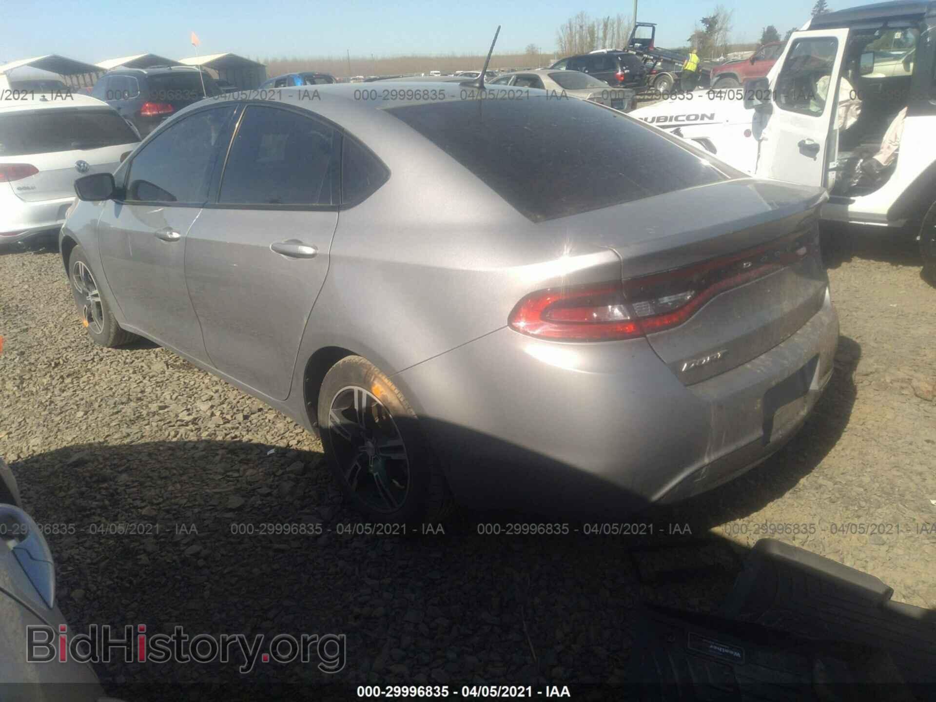 2015 DODGE DART - VIN: 1C3CDFAA0FD435621 - Photo 3