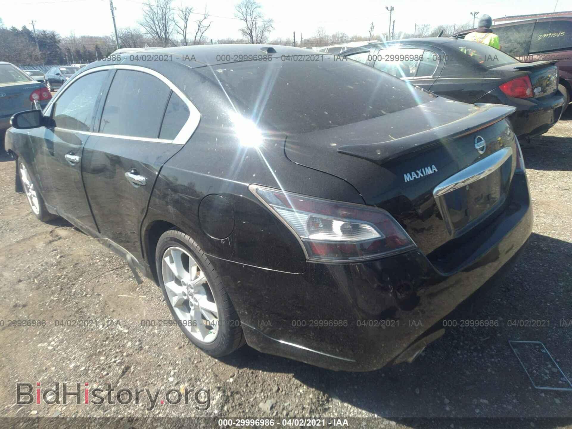 2012 NISSAN MAXIMA - VIN: 1N4AA5AP3CC860221 - Фото 3