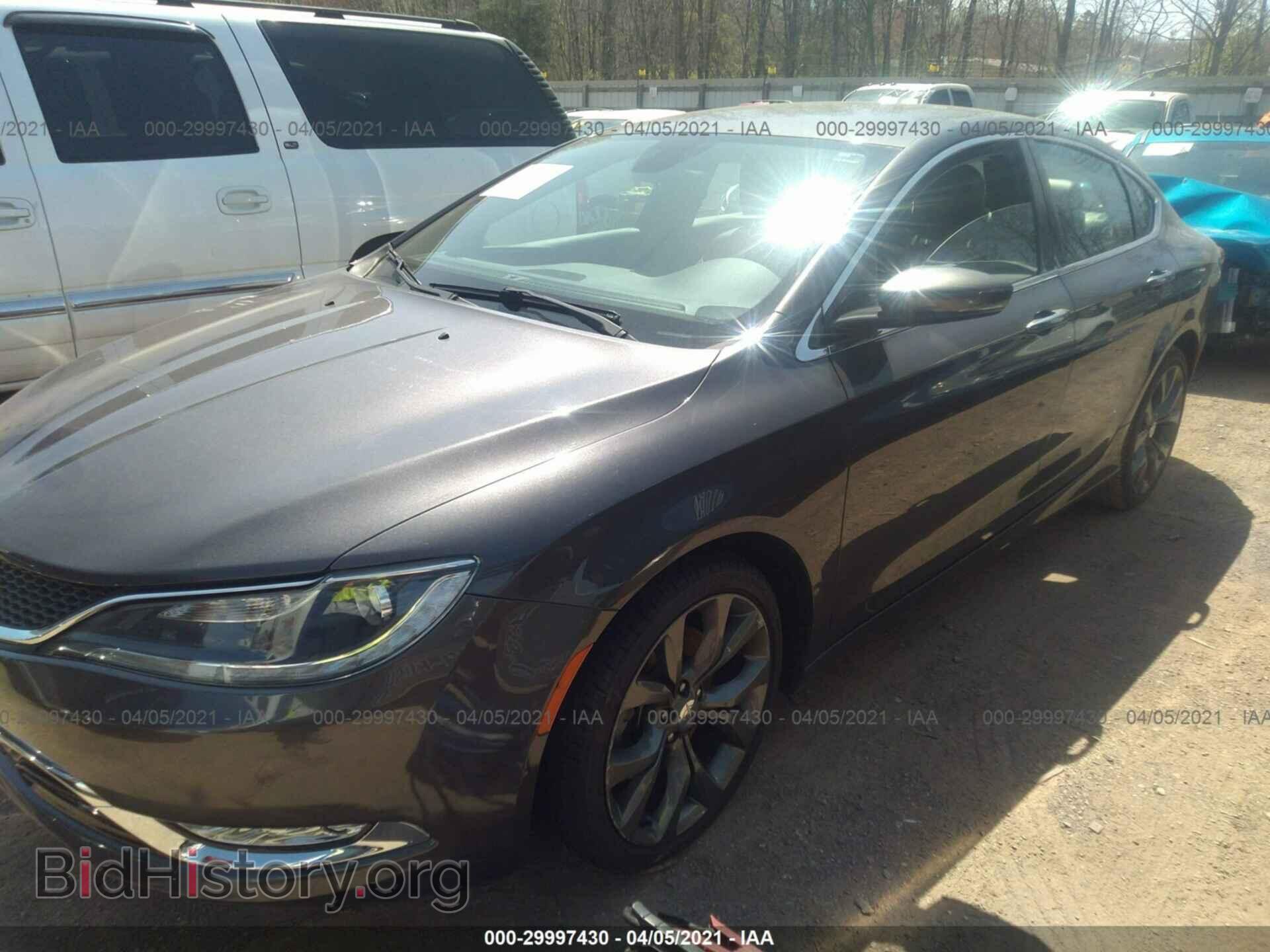 2015 CHRYSLER 200 - VIN: 1C3CCCCG5FN501576 - Фото 2