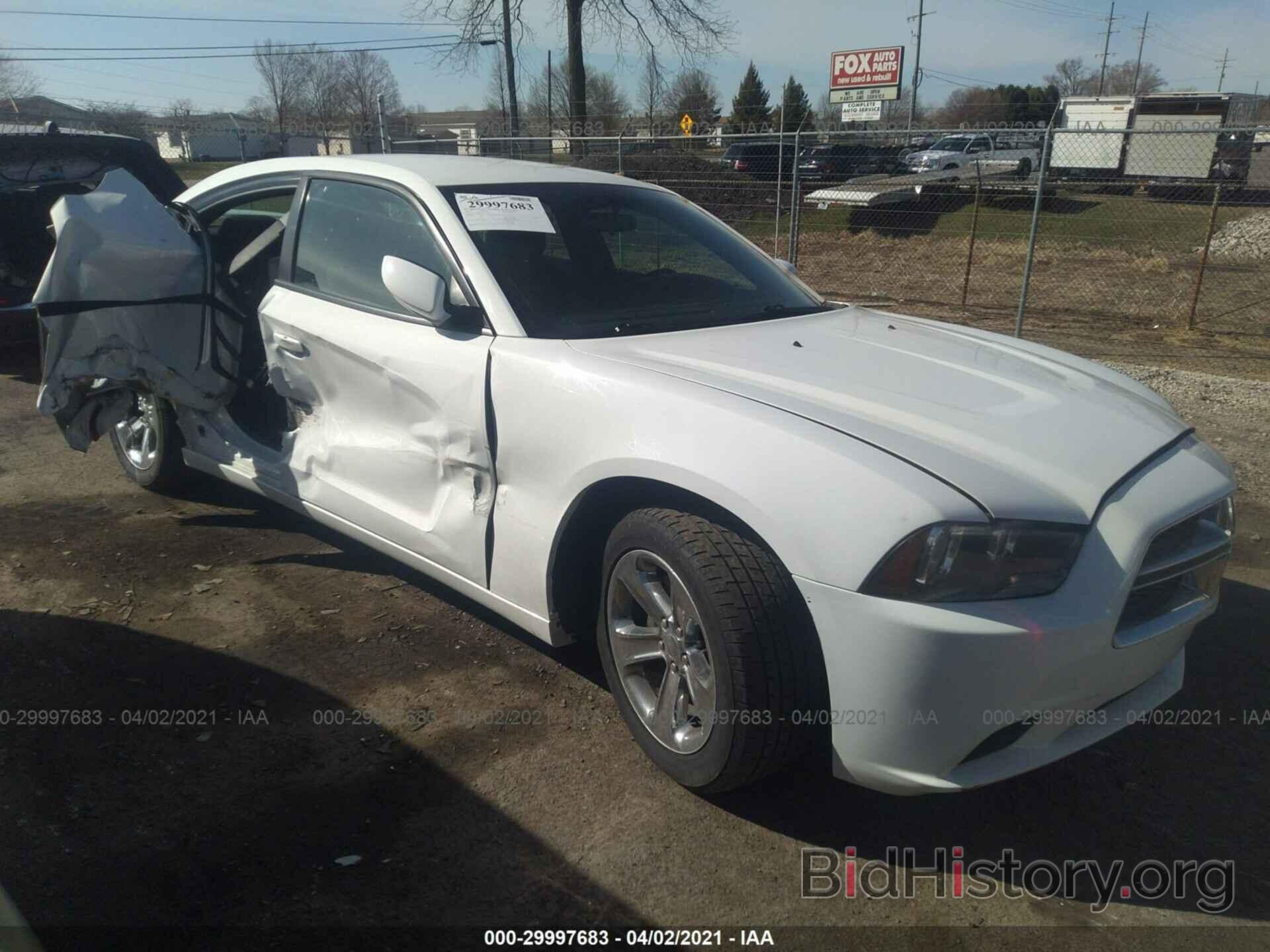 Photo 2C3CDXBG6EH158970 - DODGE CHARGER 2014