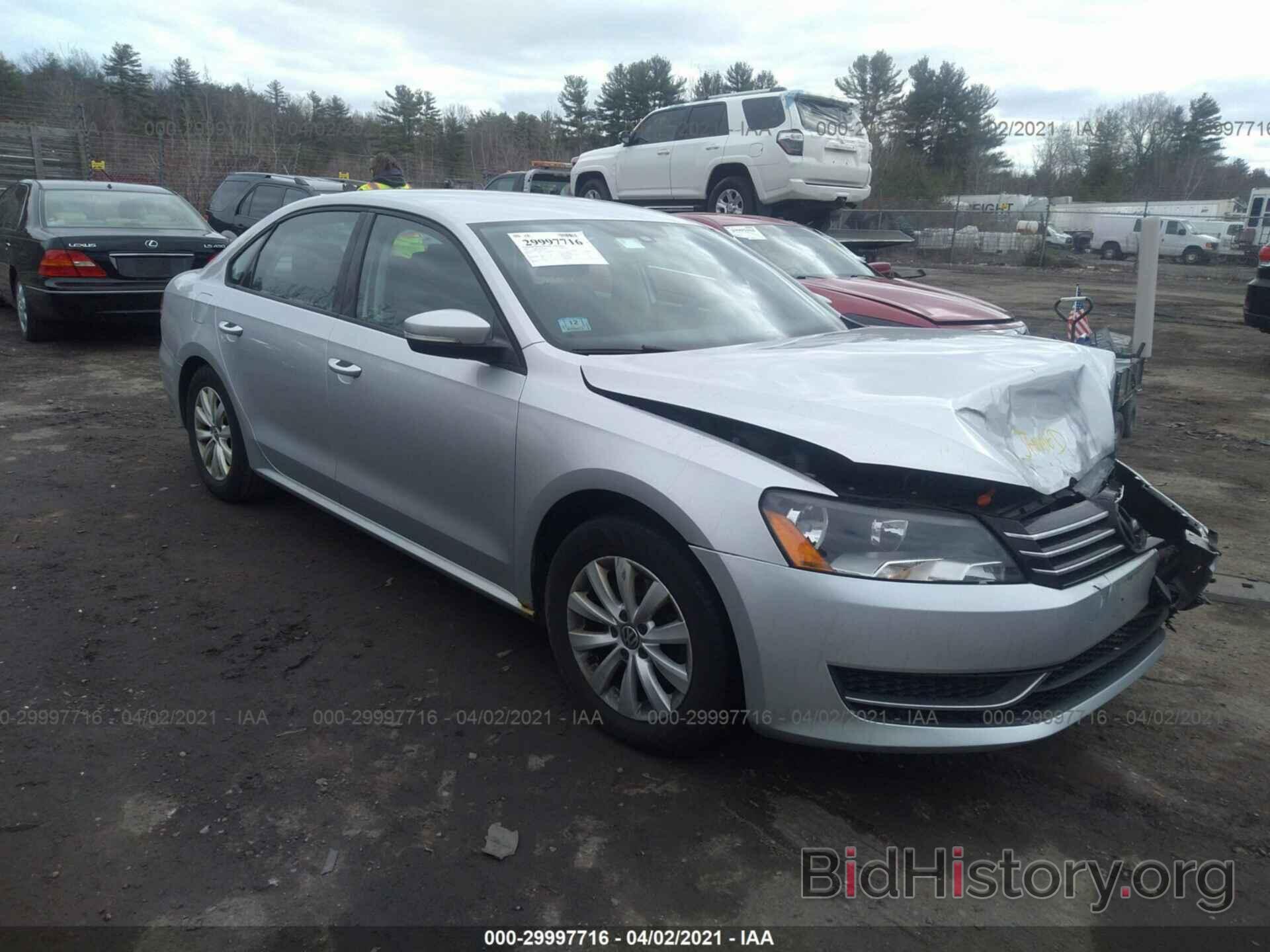 Photo 1VWAP7A39DC063732 - VOLKSWAGEN PASSAT 2013