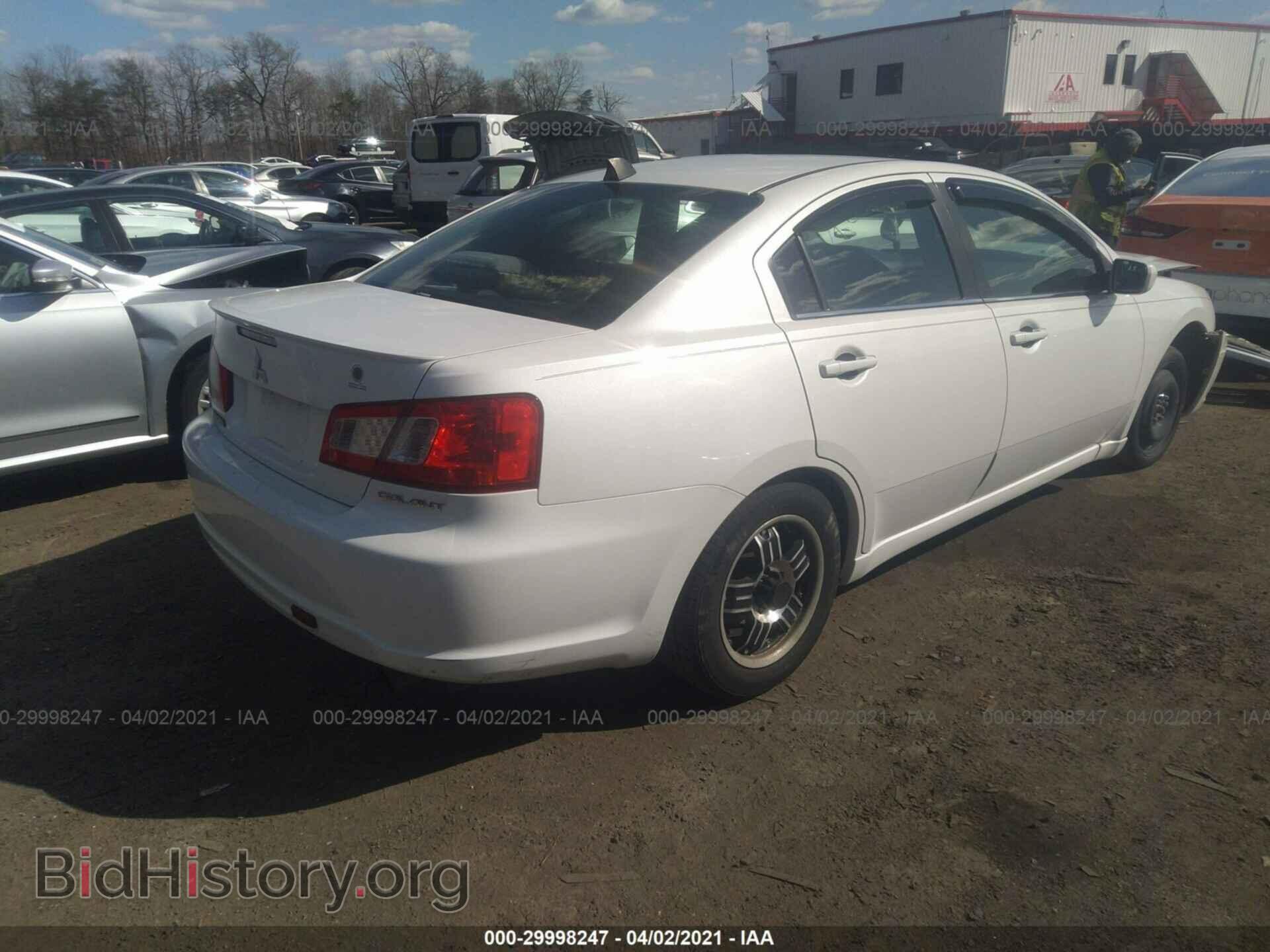 2012 MITSUBISHI GALANT - VIN: 4A32B3FF5CE016361 - Фото 4