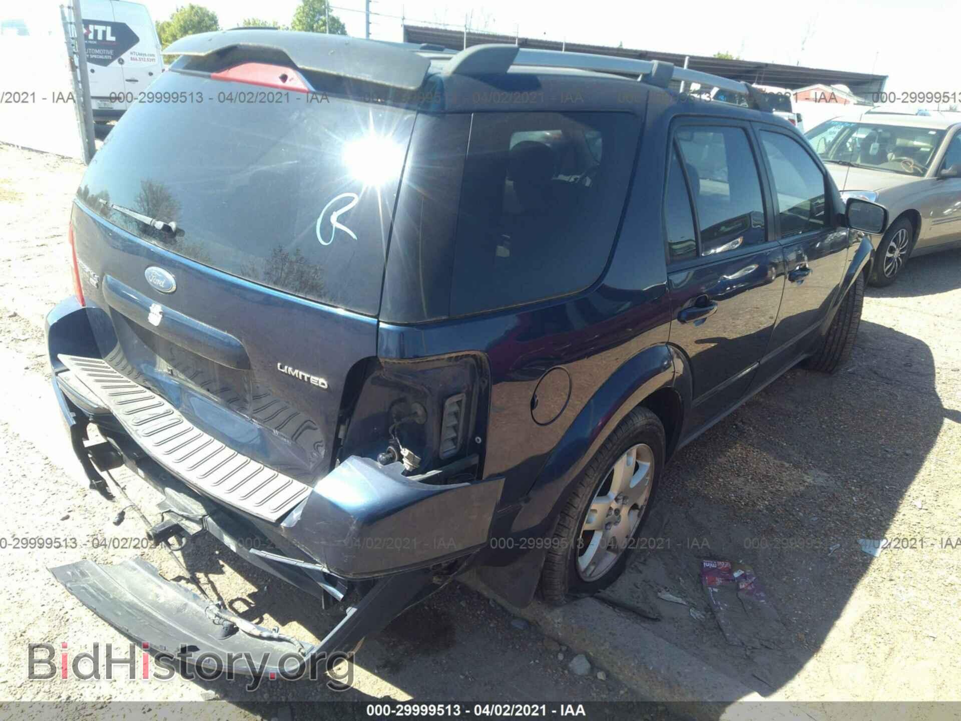 2006 FORD FREESTYLE - VIN: 1FMDK06106GA00913 - Фото 4