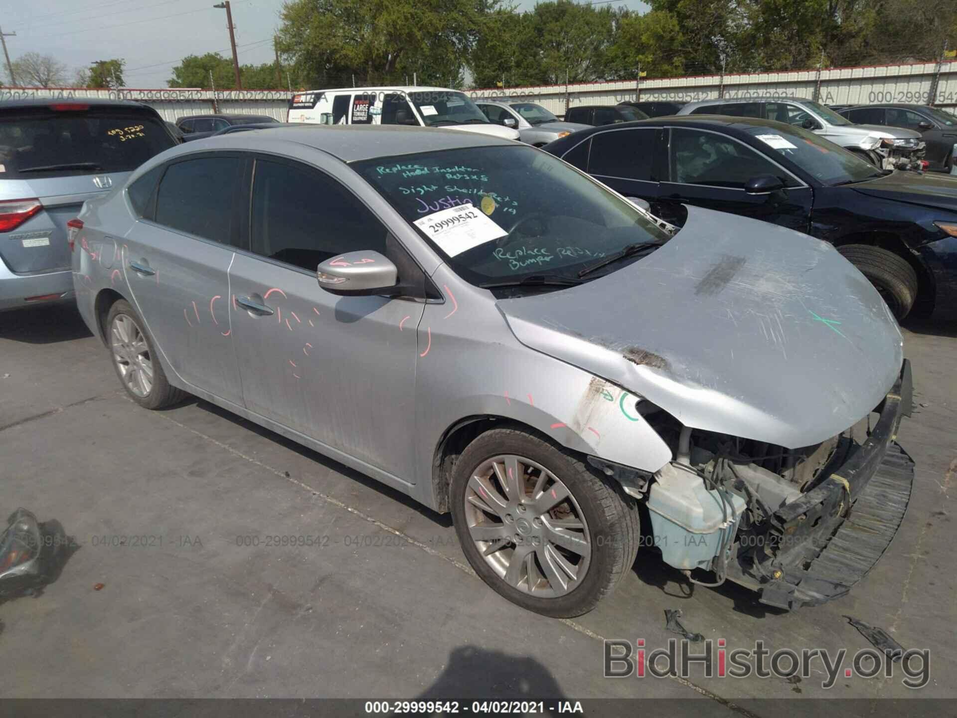 Photo 3N1AB7AP8EY219050 - NISSAN SENTRA 2014