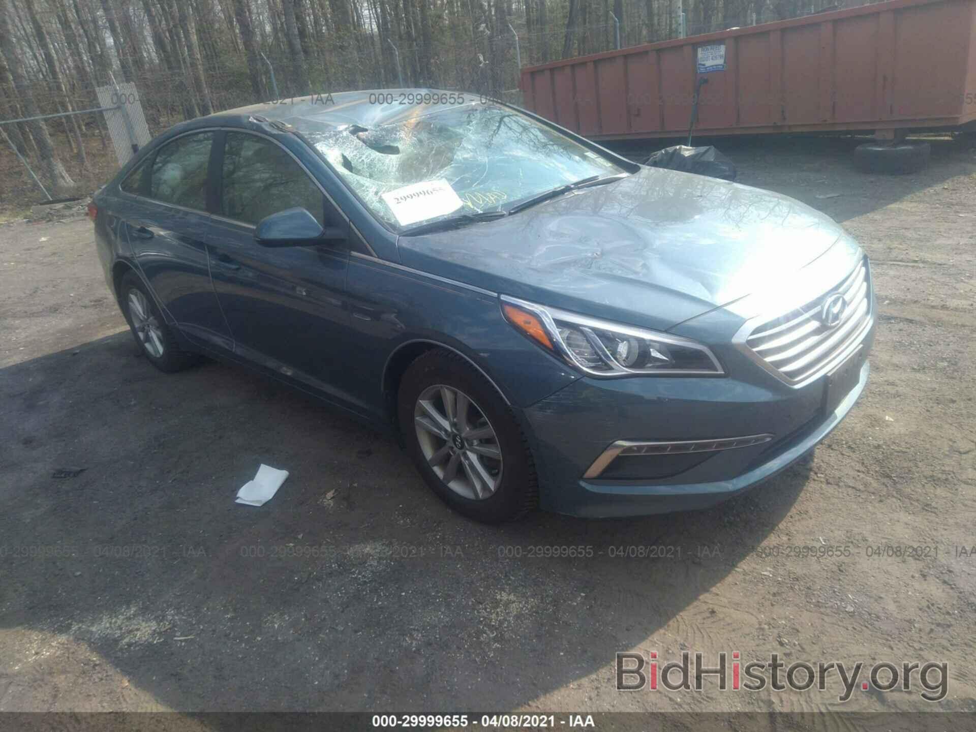 Фотография 5NPE24AF8FH205622 - HYUNDAI SONATA 2015