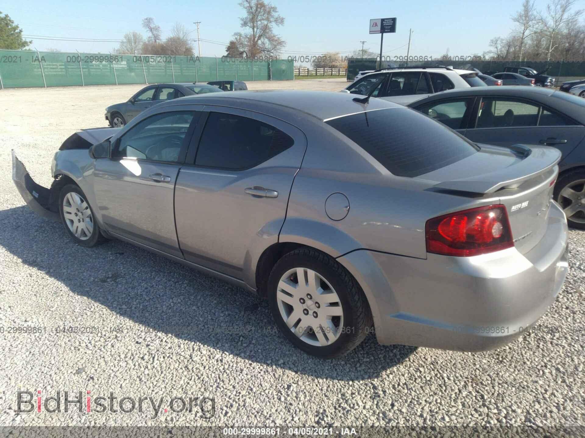 2013 DODGE AVENGER - VIN: 1C3CDZAB1DN530996 - Фото 3