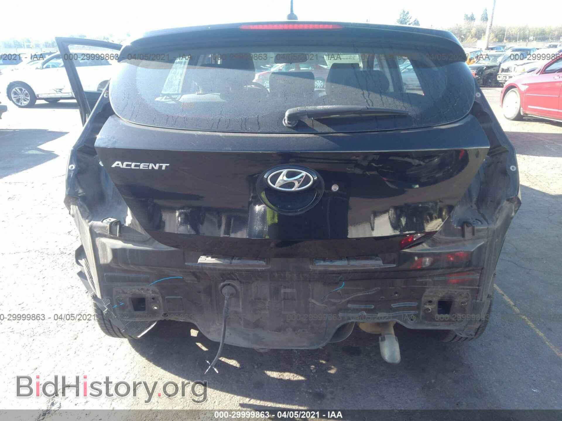 2013 HYUNDAI ACCENT - VIN: KMHCU5AE6DU103815 - Фото 6