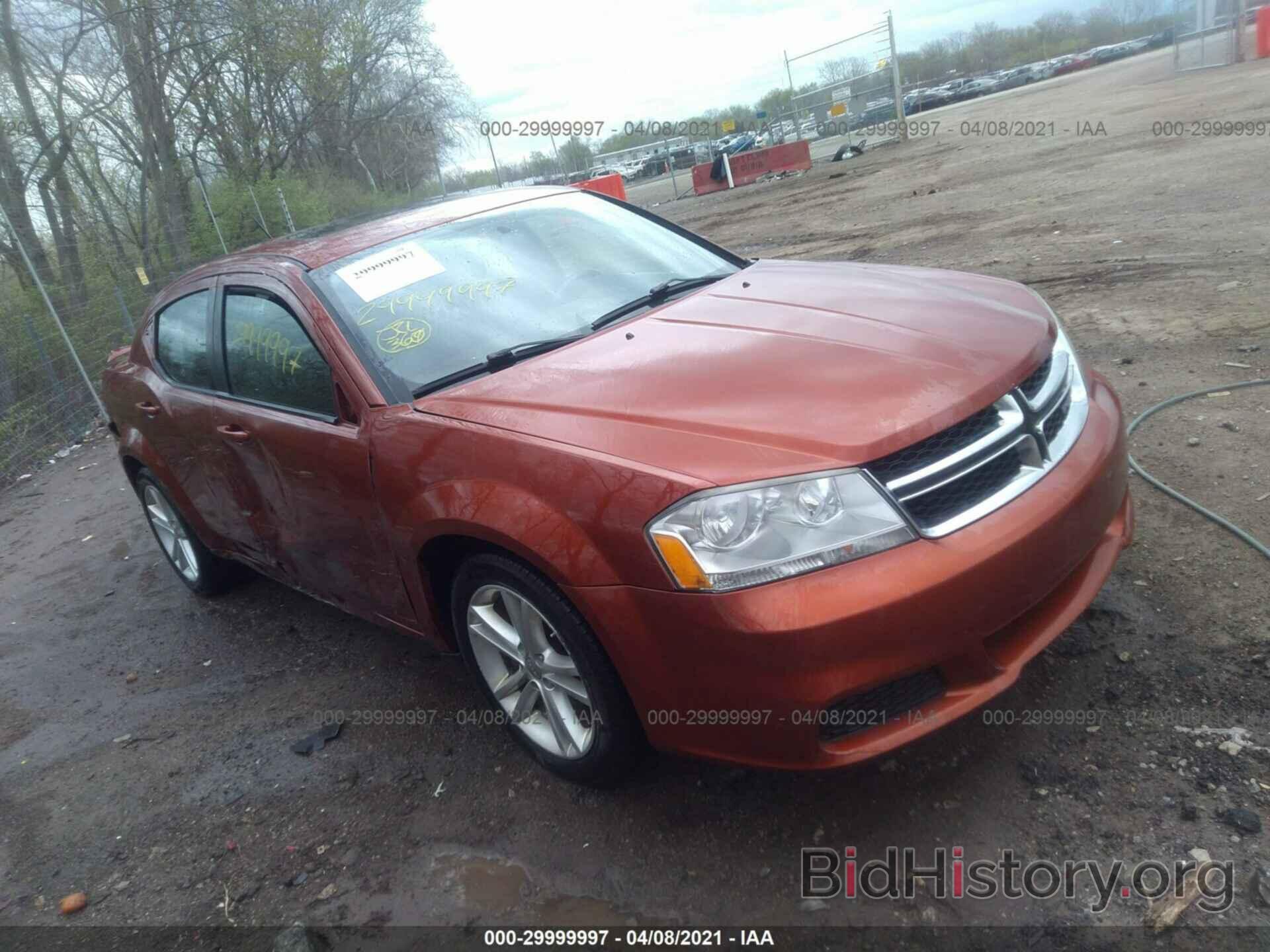 Photo 1C3CDZCB2CN183349 - DODGE AVENGER 2012