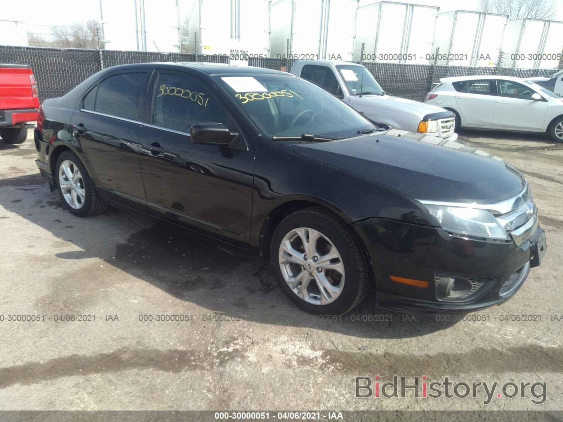 Photo 3FAHP0HA1CR377054 - FORD FUSION 2012