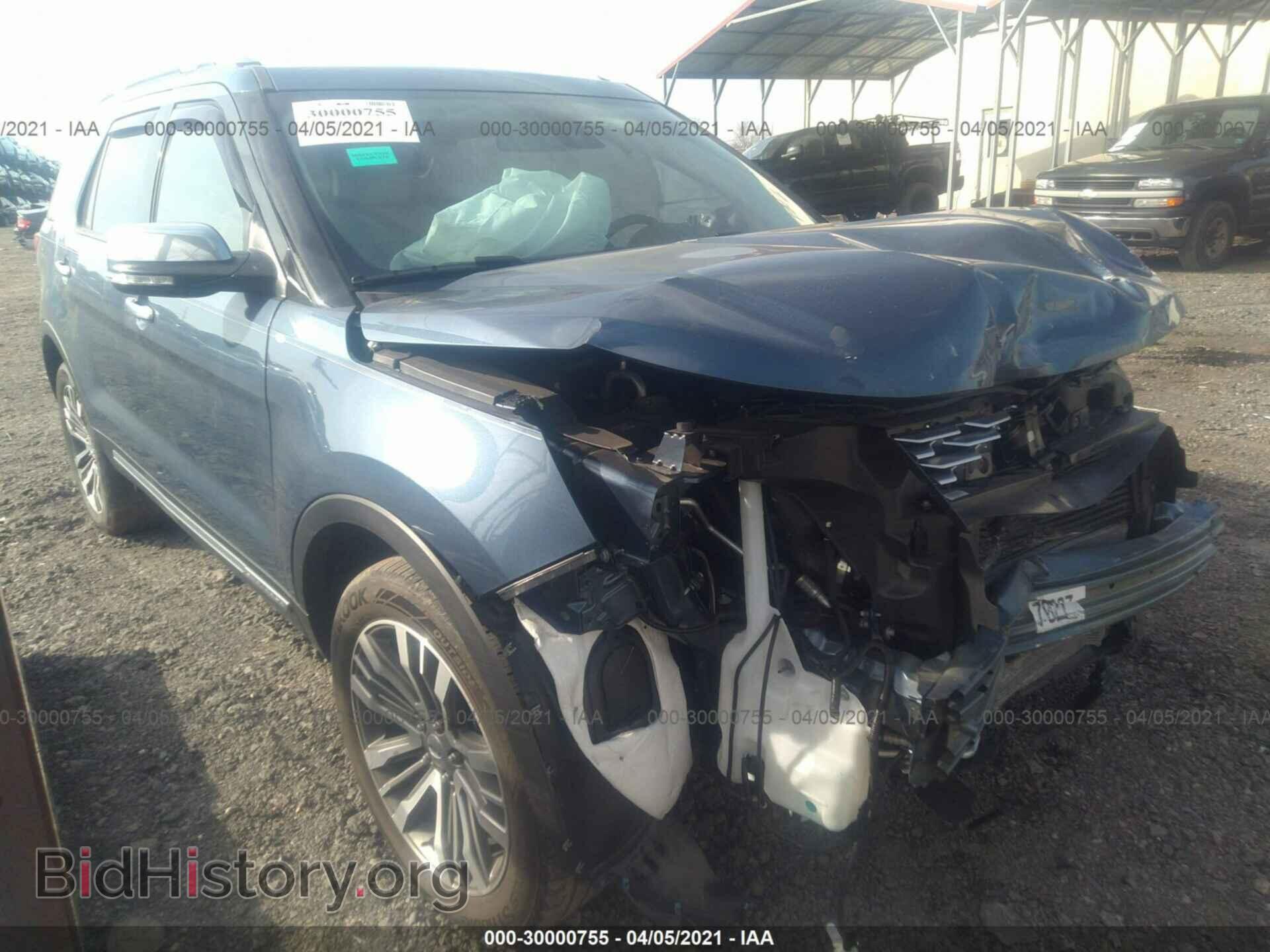 Фотография 1FM5K8HT4JGB75918 - FORD EXPLORER 2018