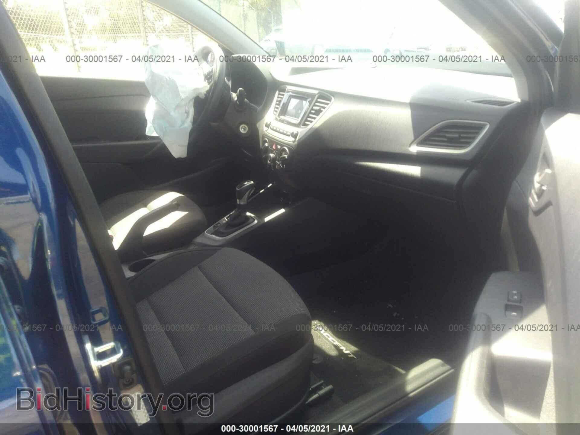 2020 HYUNDAI ACCENT - VIN: 3KPC24A68LE101610 - Фото 5