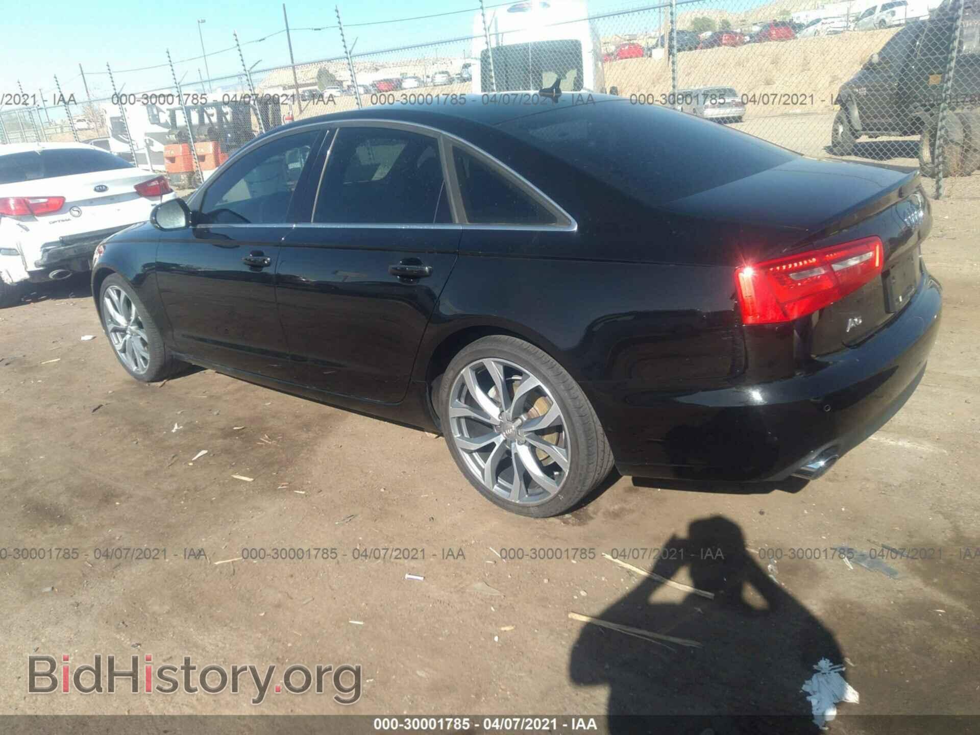 2013 AUDI A6 - VIN: WAUDFAFC8DN068835 - Фото 3