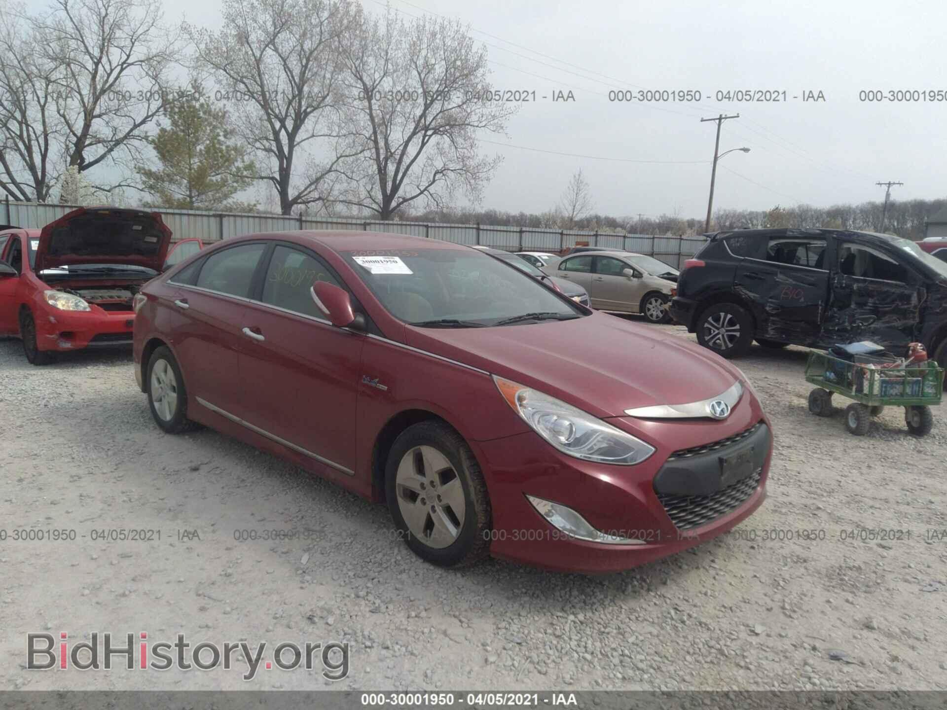 Photo KMHEC4A49BA011304 - HYUNDAI SONATA 2011