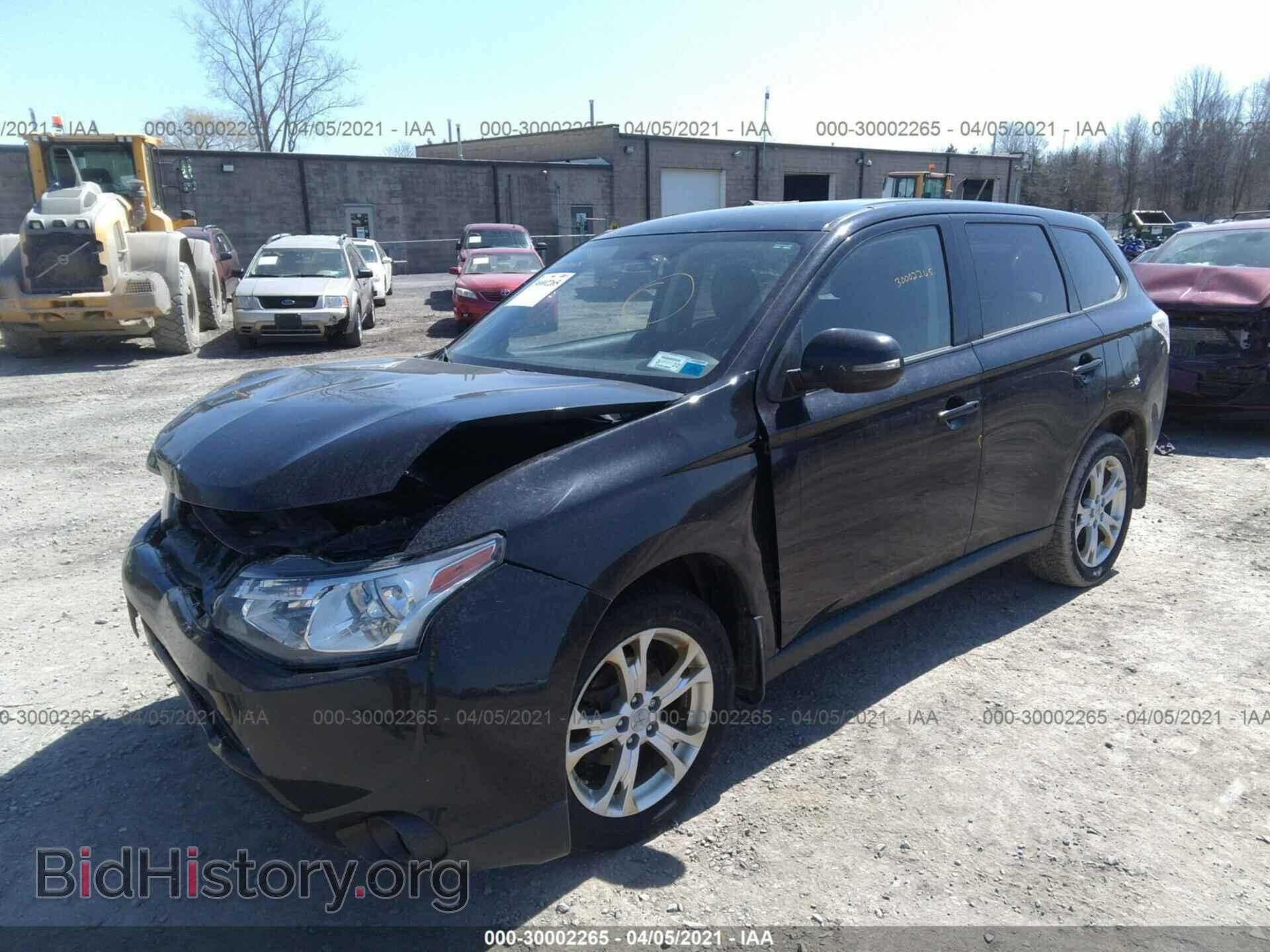 2014 MITSUBISHI OUTLANDER - VIN: JA4AZ3A32EZ016184 - Фото 2