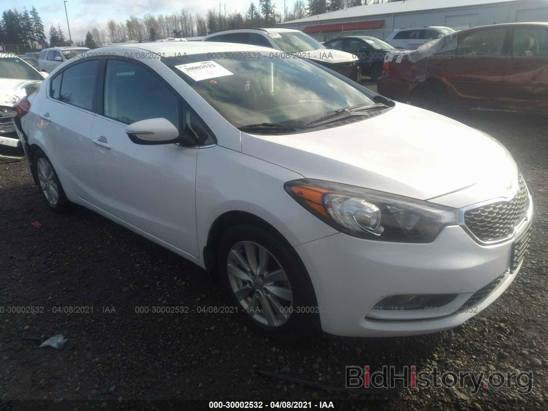 Photo KNAFX4A86E5128168 - KIA FORTE 2014