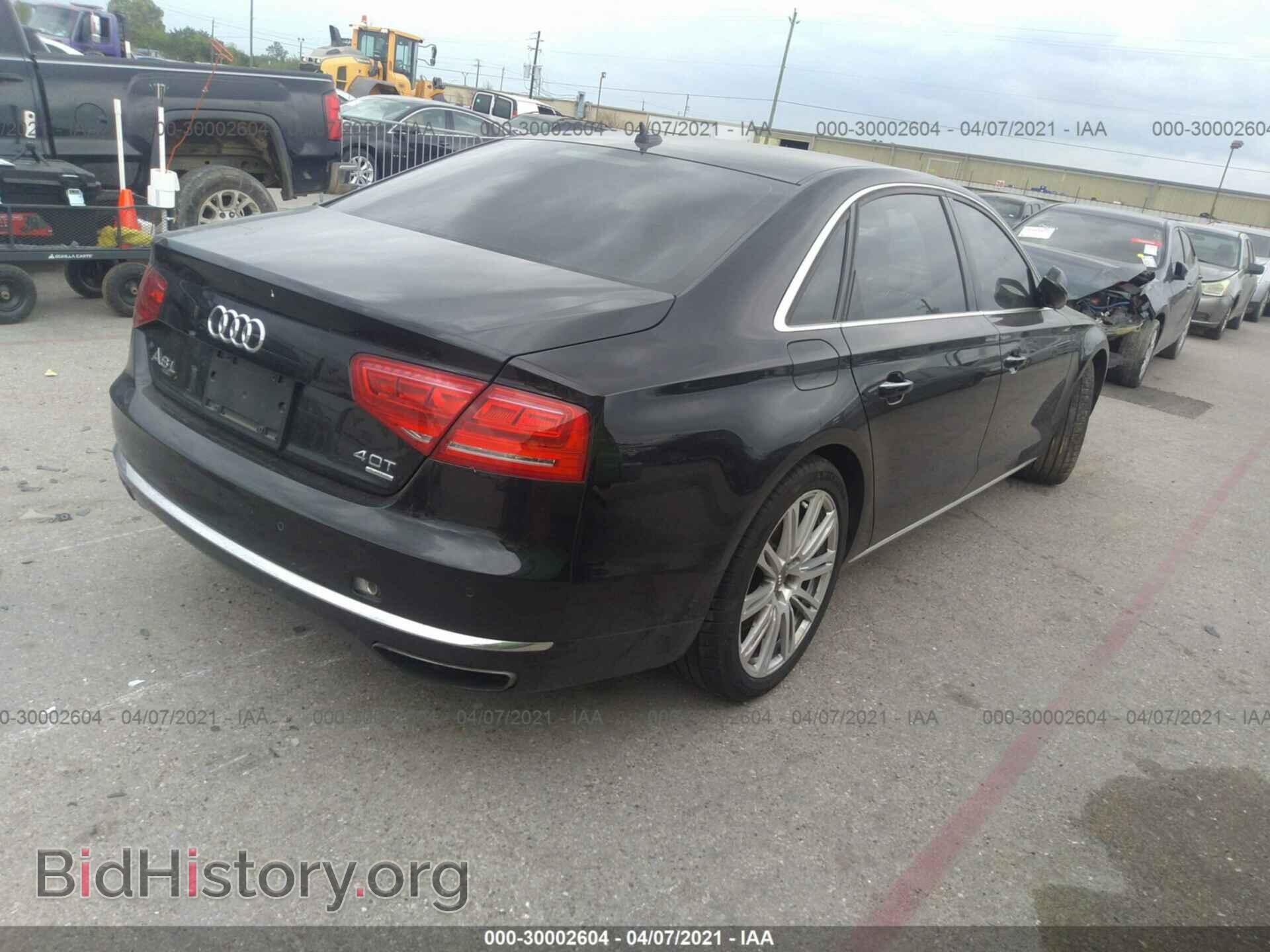 2013 AUDI A8 L - VIN: WAUR2AFD7DN027817 - Фото 4