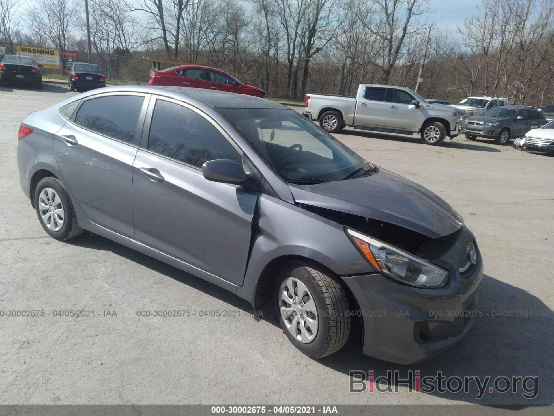 Photo KMHCT4AE6GU162090 - HYUNDAI ACCENT 2016