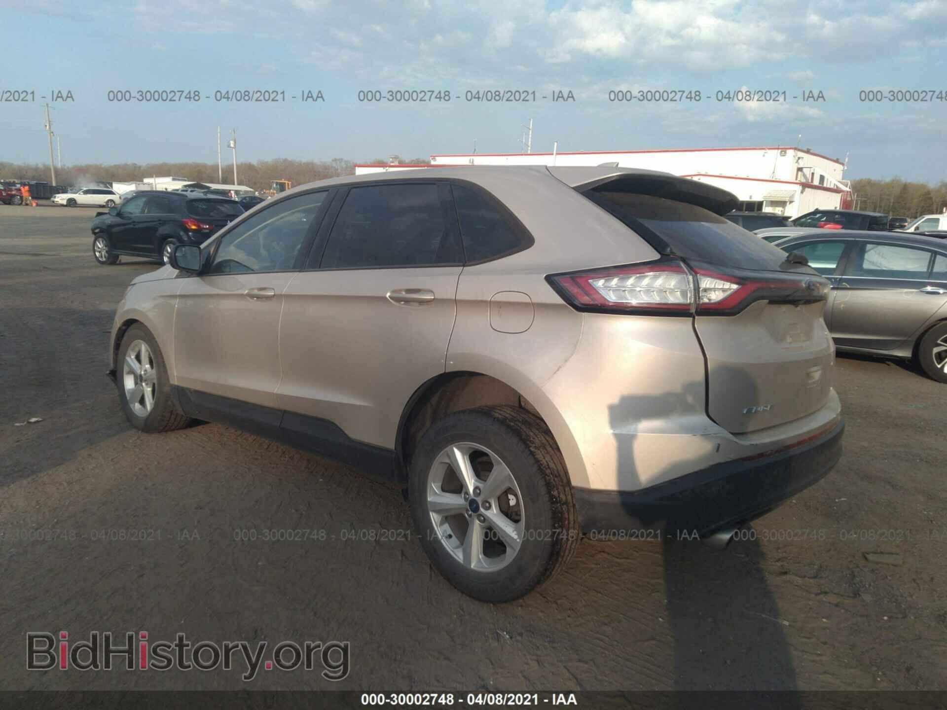 2017 FORD EDGE - VIN: 2FMPK4G94HBB02623 - Фото 3