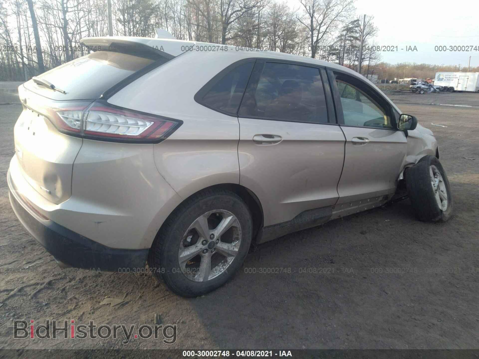 2017 FORD EDGE - VIN: 2FMPK4G94HBB02623 - Фото 4