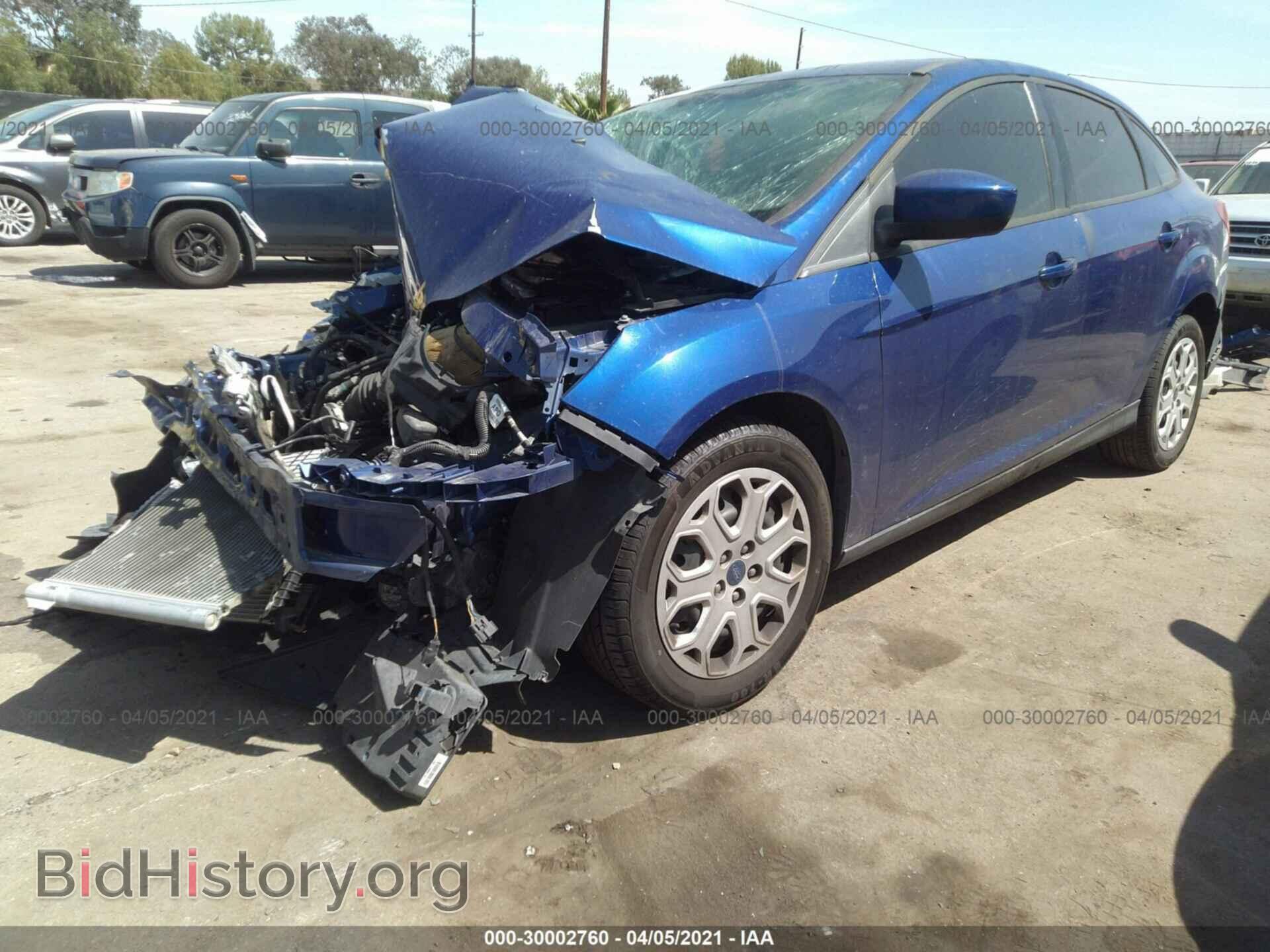 2012 FORD FOCUS - VIN: 1FAHP3F22CL456776 - Фото 2