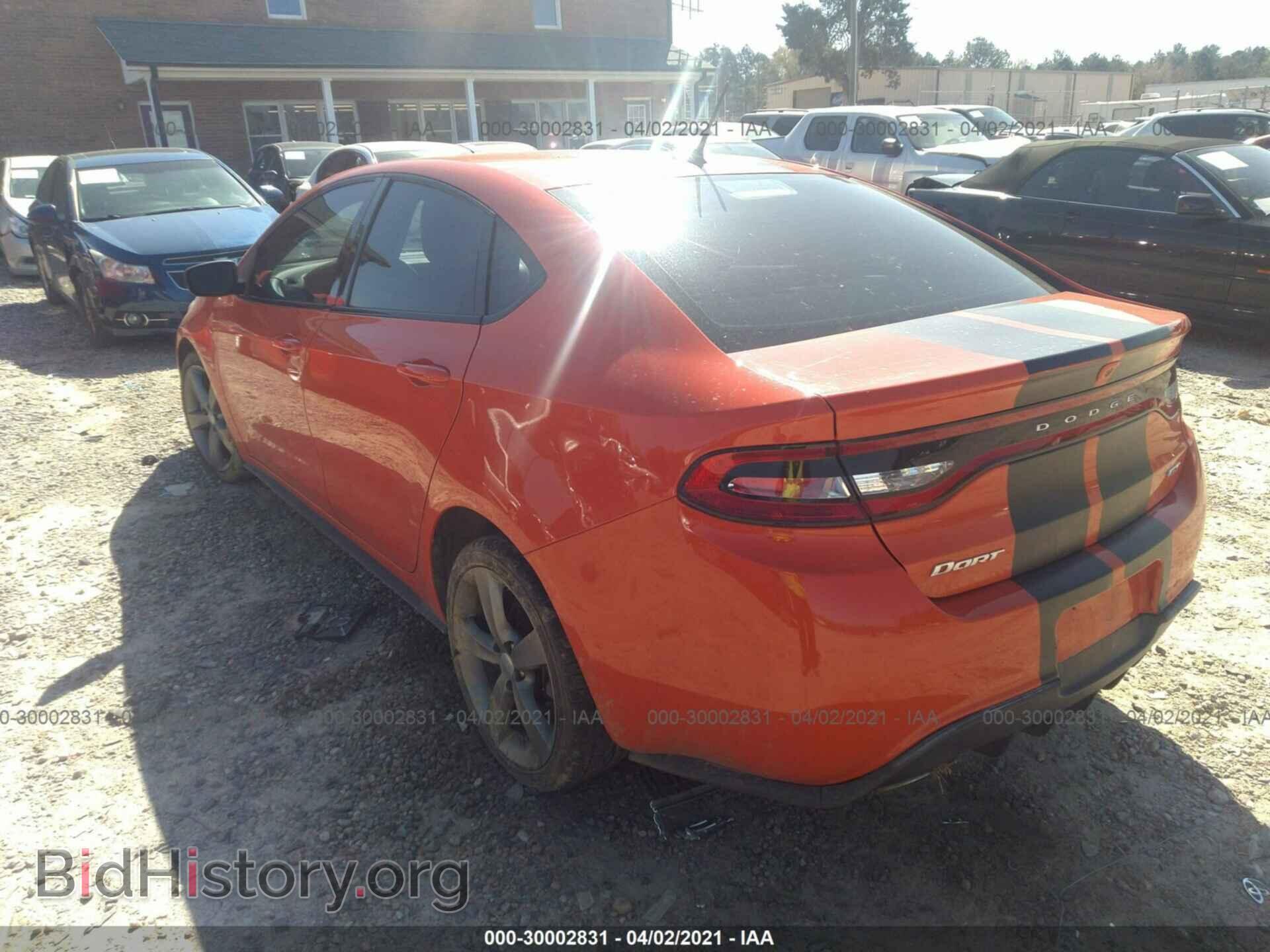 2015 DODGE DART - VIN: 1C3CDFEBXFD362521 - Фото 3