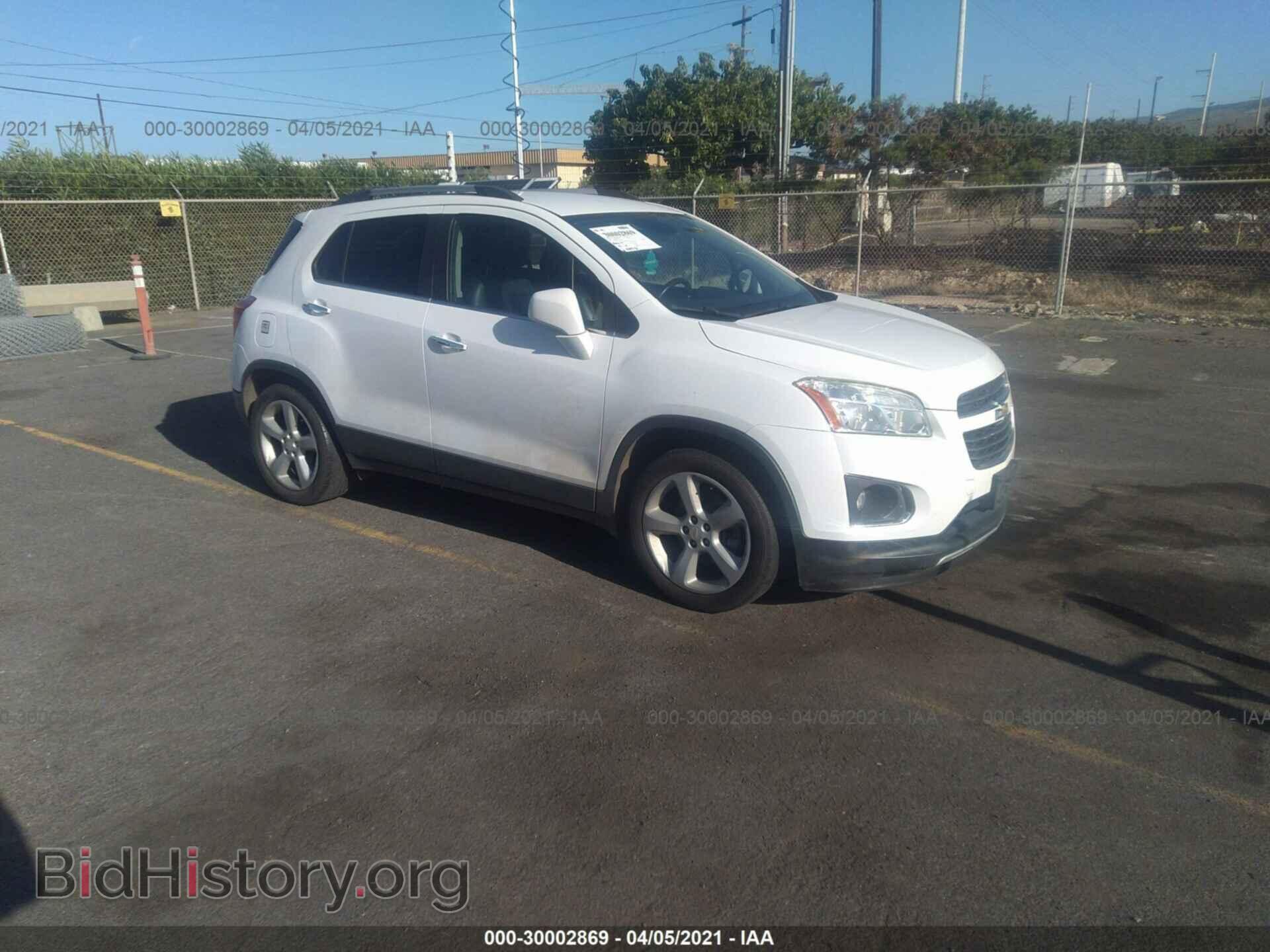 Фотография 3GNCJMSB2GL170462 - CHEVROLET TRAX 2016