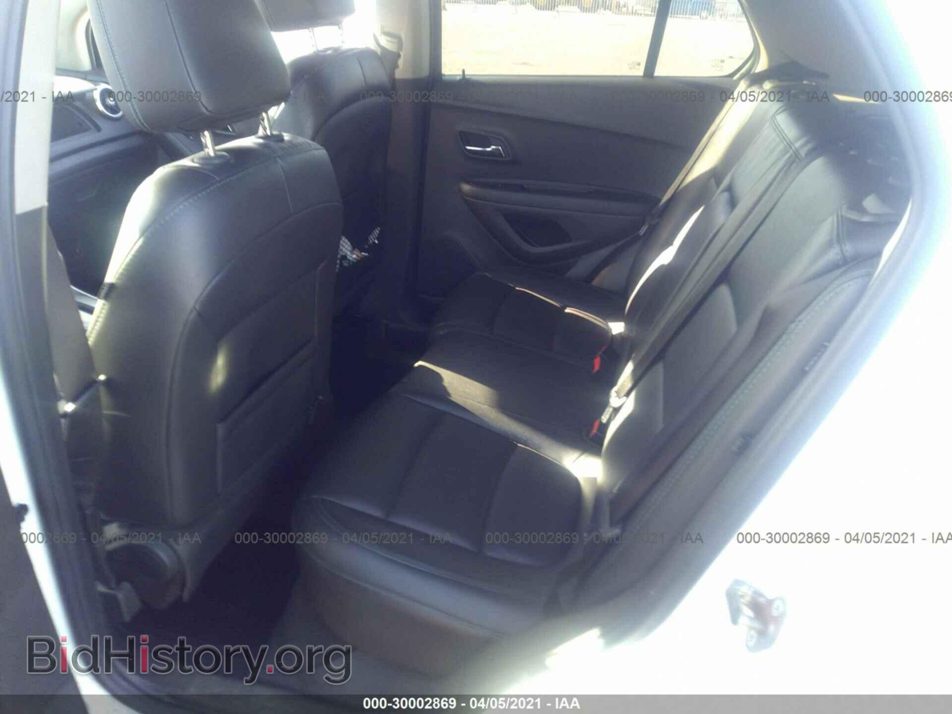 2016 CHEVROLET TRAX - VIN: 3GNCJMSB2GL170462 - Фото 8