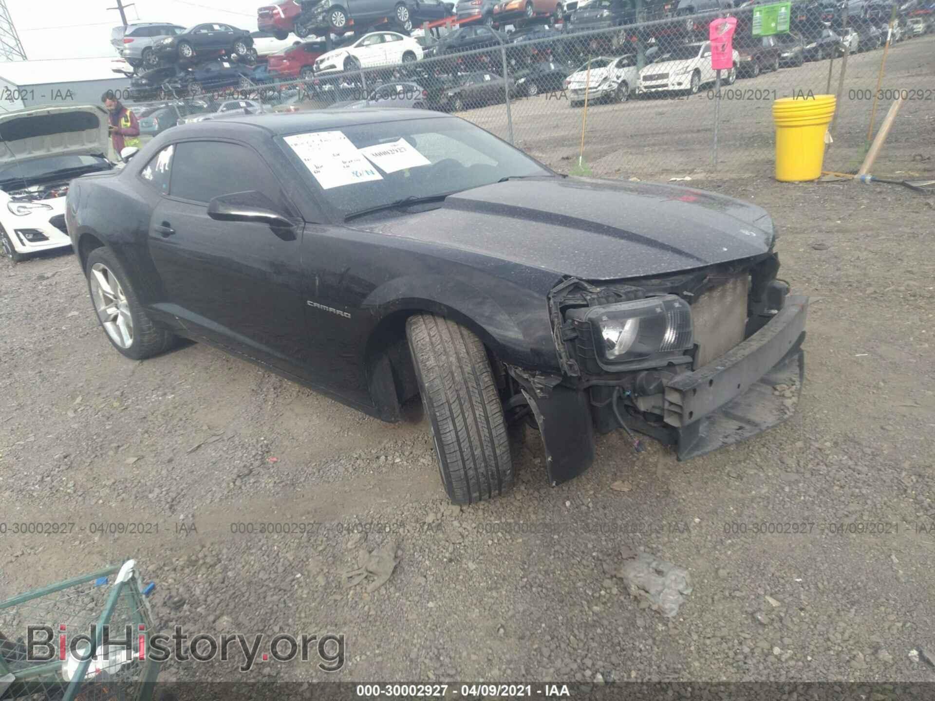 Фотография 2G1FE1E32C9183540 - CHEVROLET CAMARO 2012