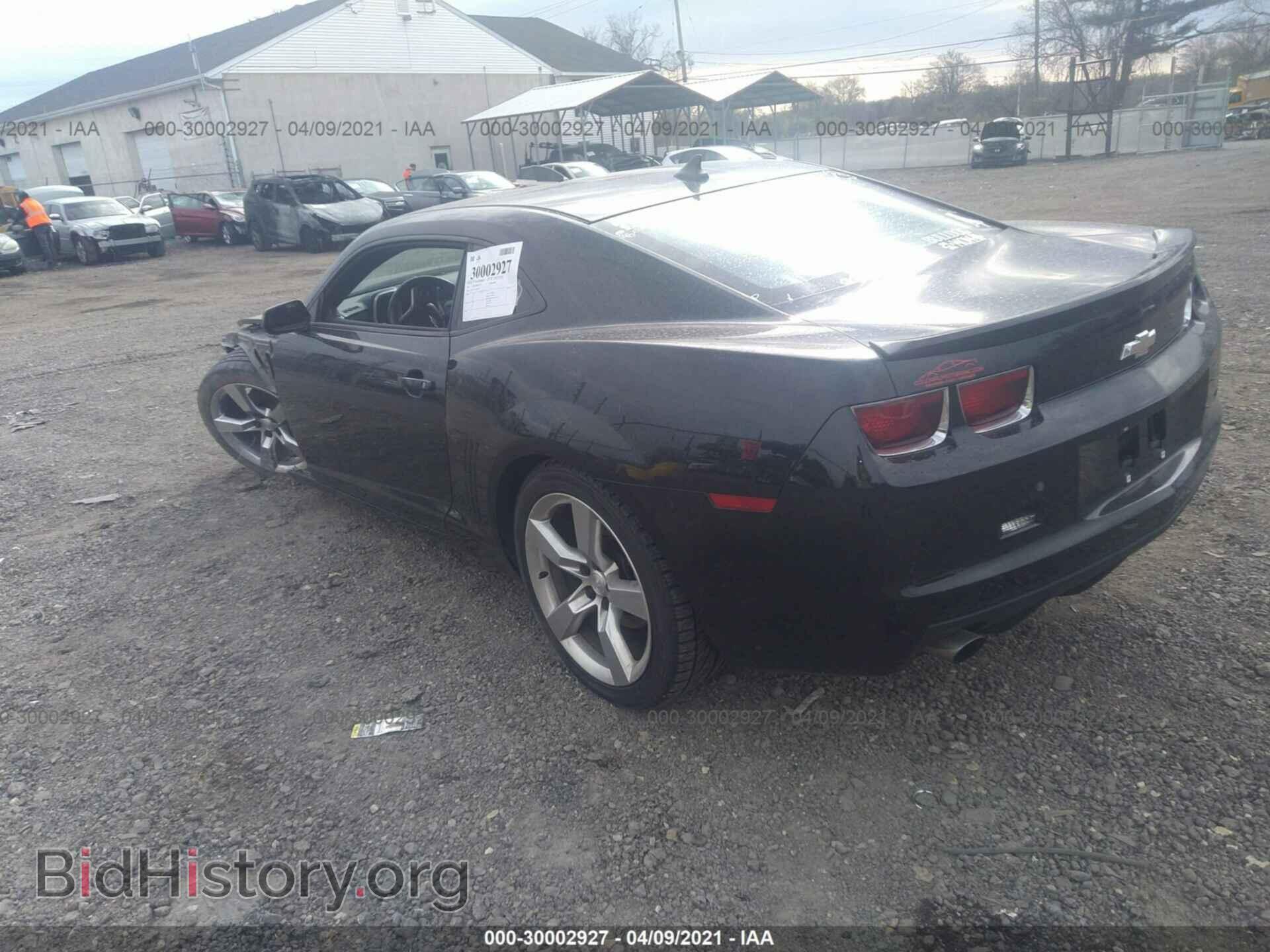 2012 CHEVROLET CAMARO - VIN: 2G1FE1E32C9183540 - Фото 3