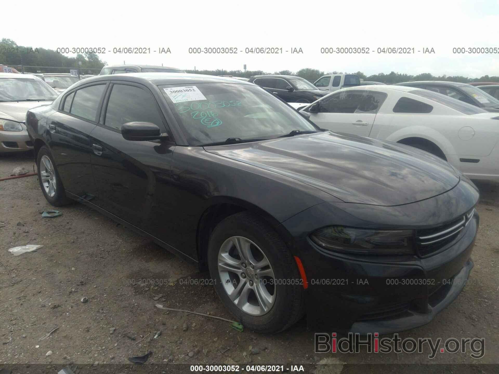 Photo 2C3CDXBG3GH109163 - DODGE CHARGER 2016