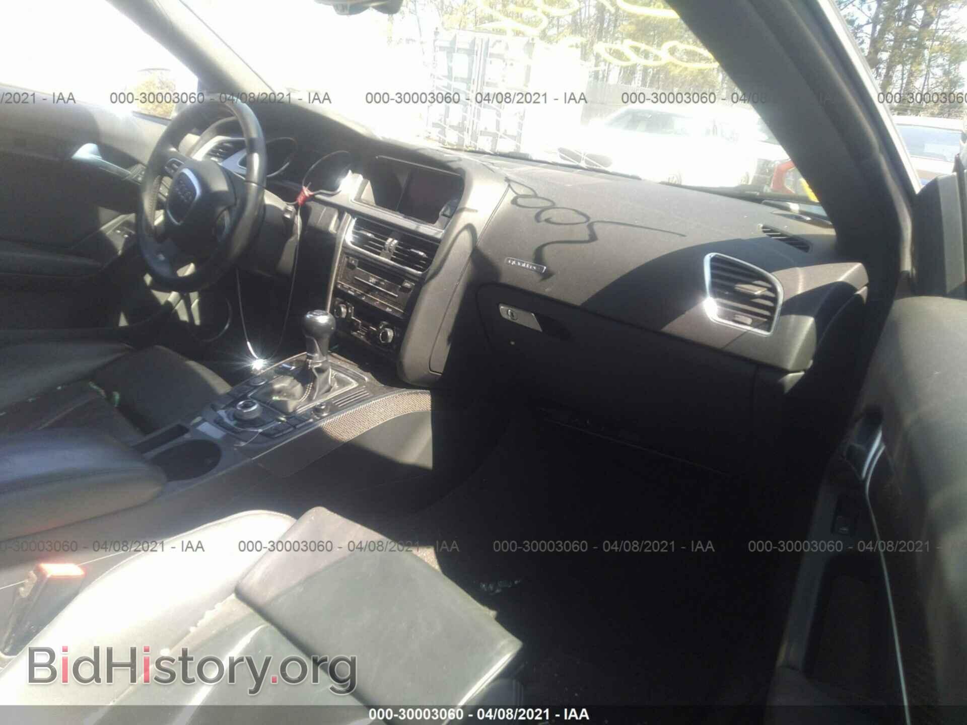 2012 AUDI S5 - VIN: WAUGVAFR4CA004219 - Фото 5