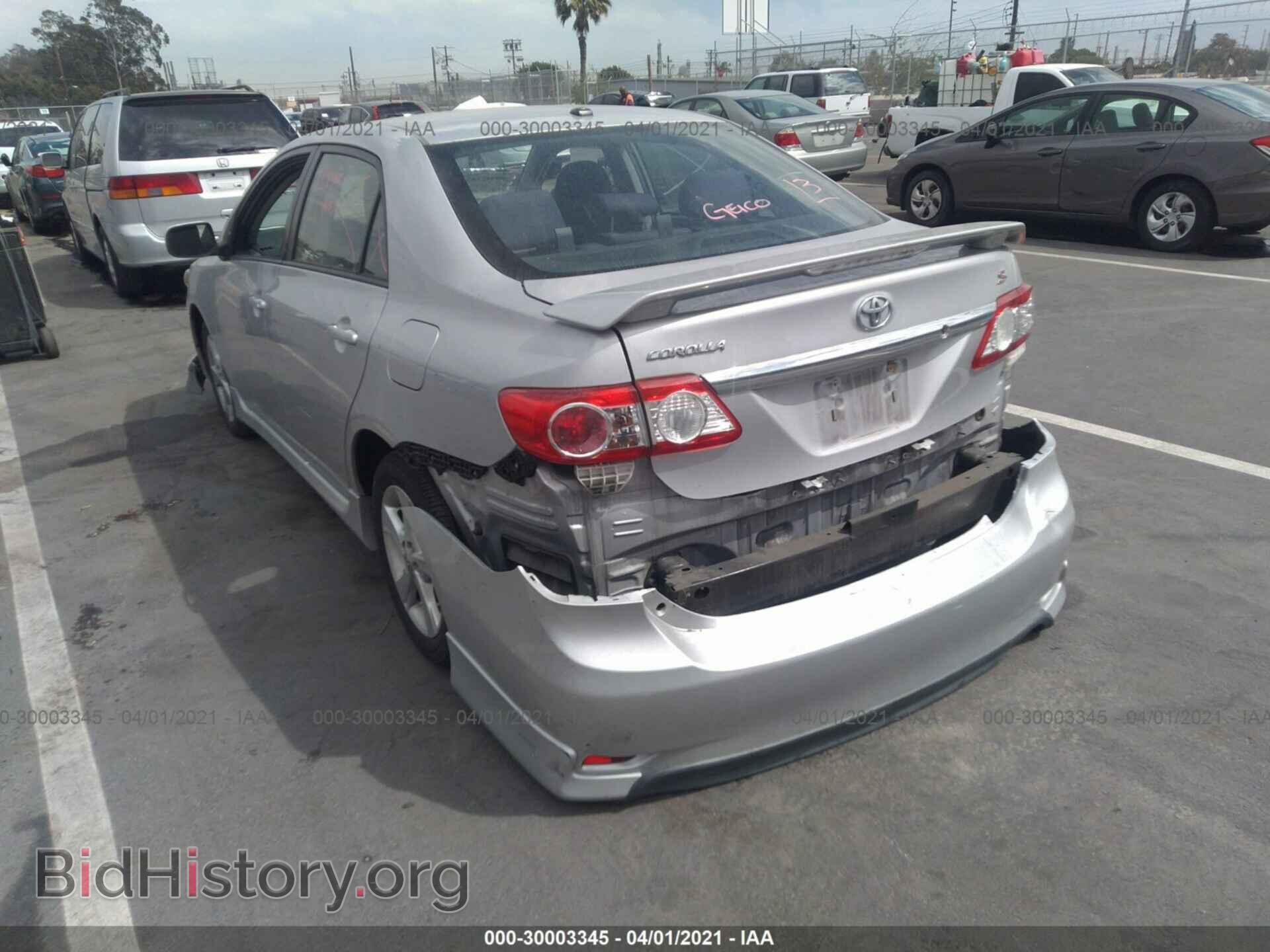 2011 TOYOTA COROLLA - VIN: 2T1BU4EE3BC606801 - Фото 3