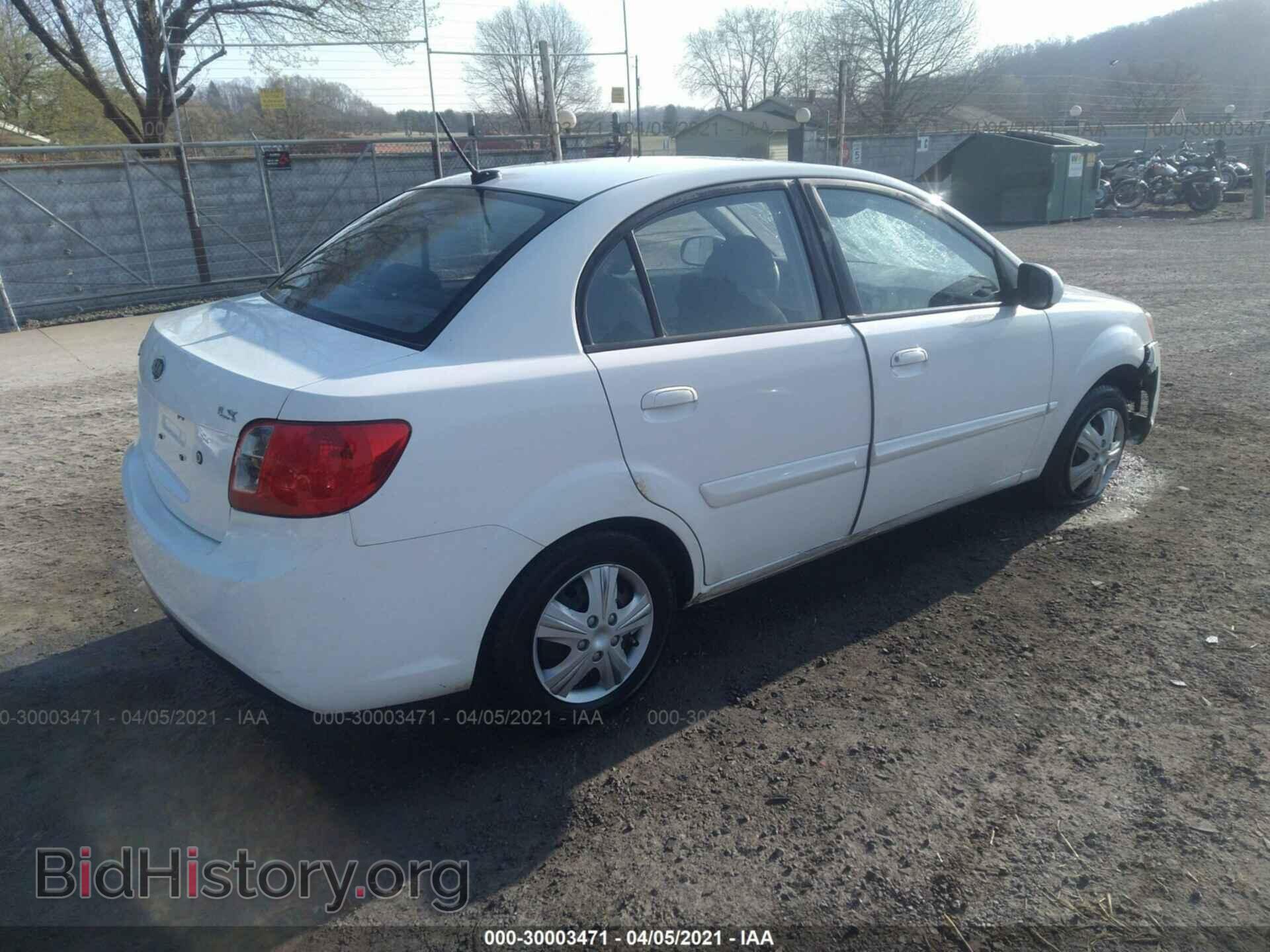 2011 KIA RIO - VIN: KNADH4A32B6857170 - Фото 4