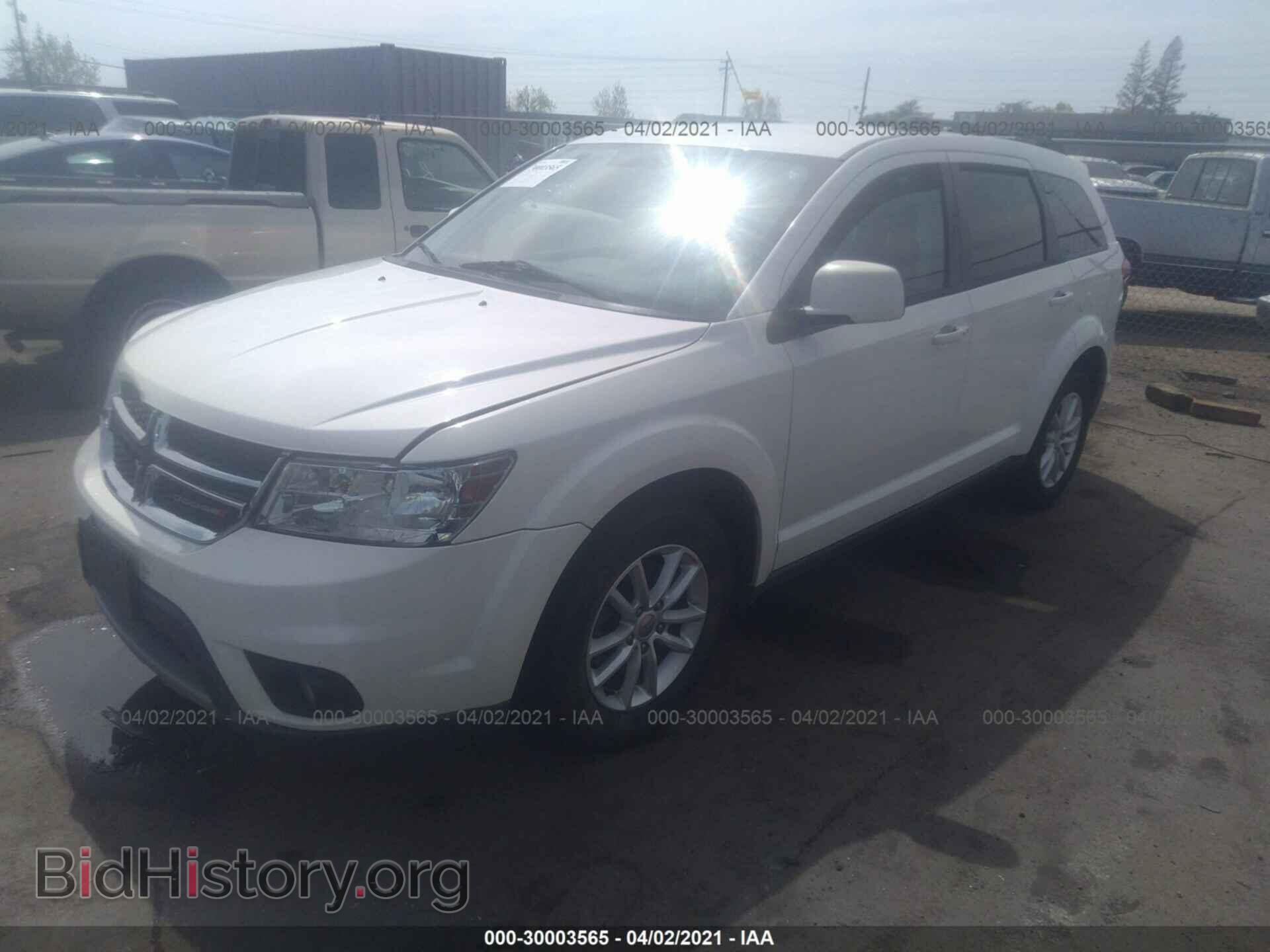 2013 DODGE JOURNEY - VIN: 3C4PDCBG0DT500425 - Фото 2