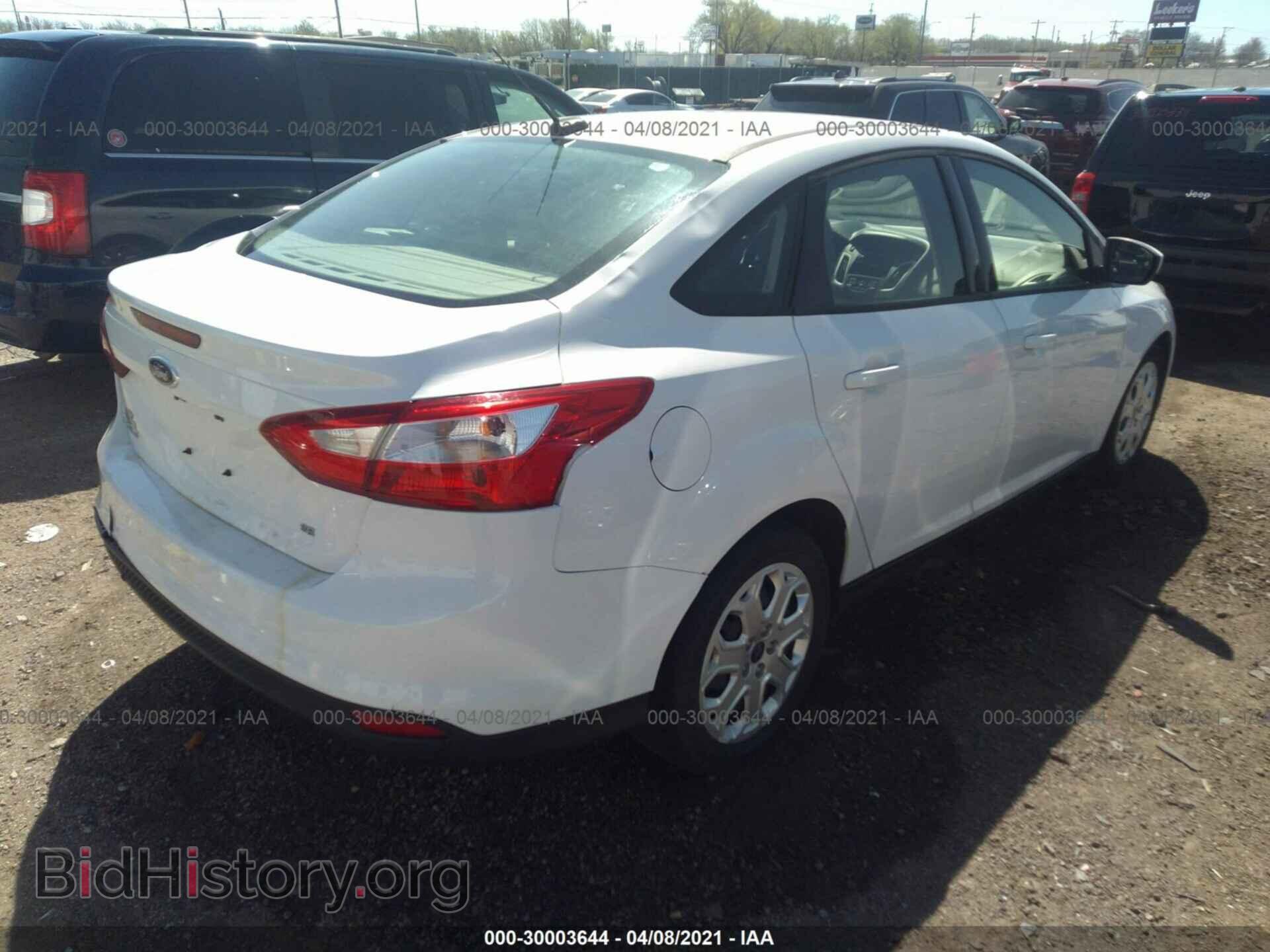 2012 FORD FOCUS - VIN: 1FAHP3F29CL294757 - Фото 4