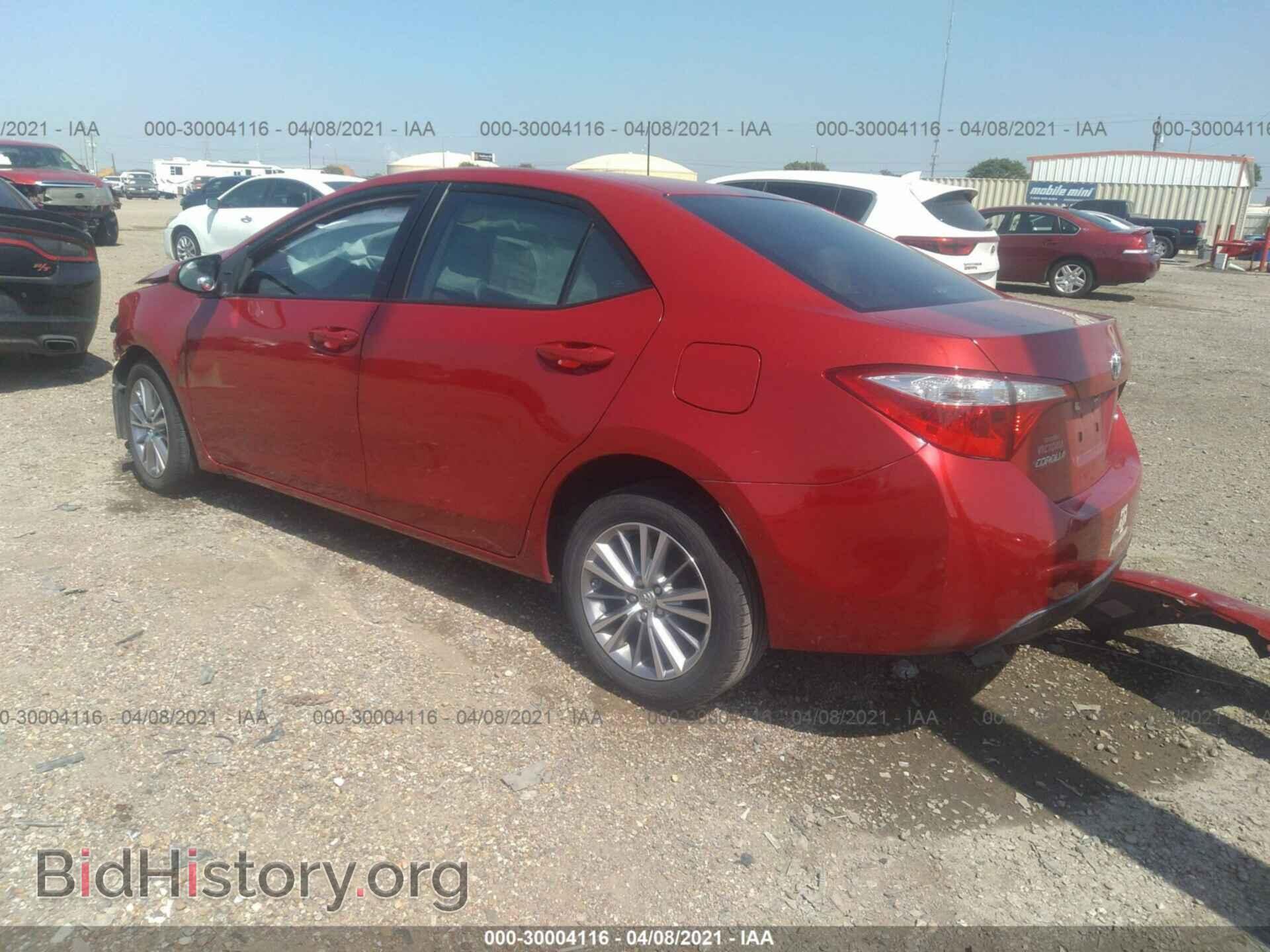 2014 TOYOTA COROLLA - VIN: 5YFBURHE8EP106937 - Фото 3