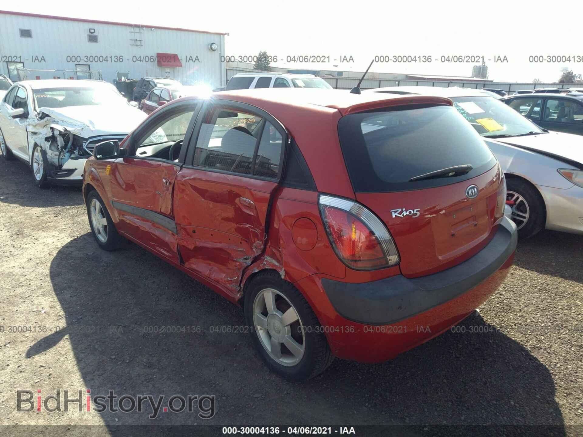 2006 KIA RIO - VIN: KNADE163666071765 - Фото 3