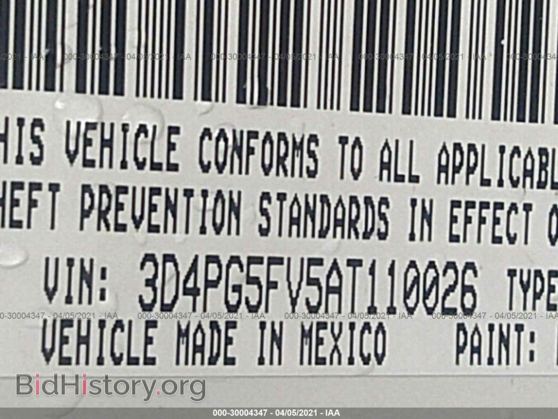 2010 DODGE JOURNEY - VIN: 3D4PG5FV5AT110026 - Фото 9